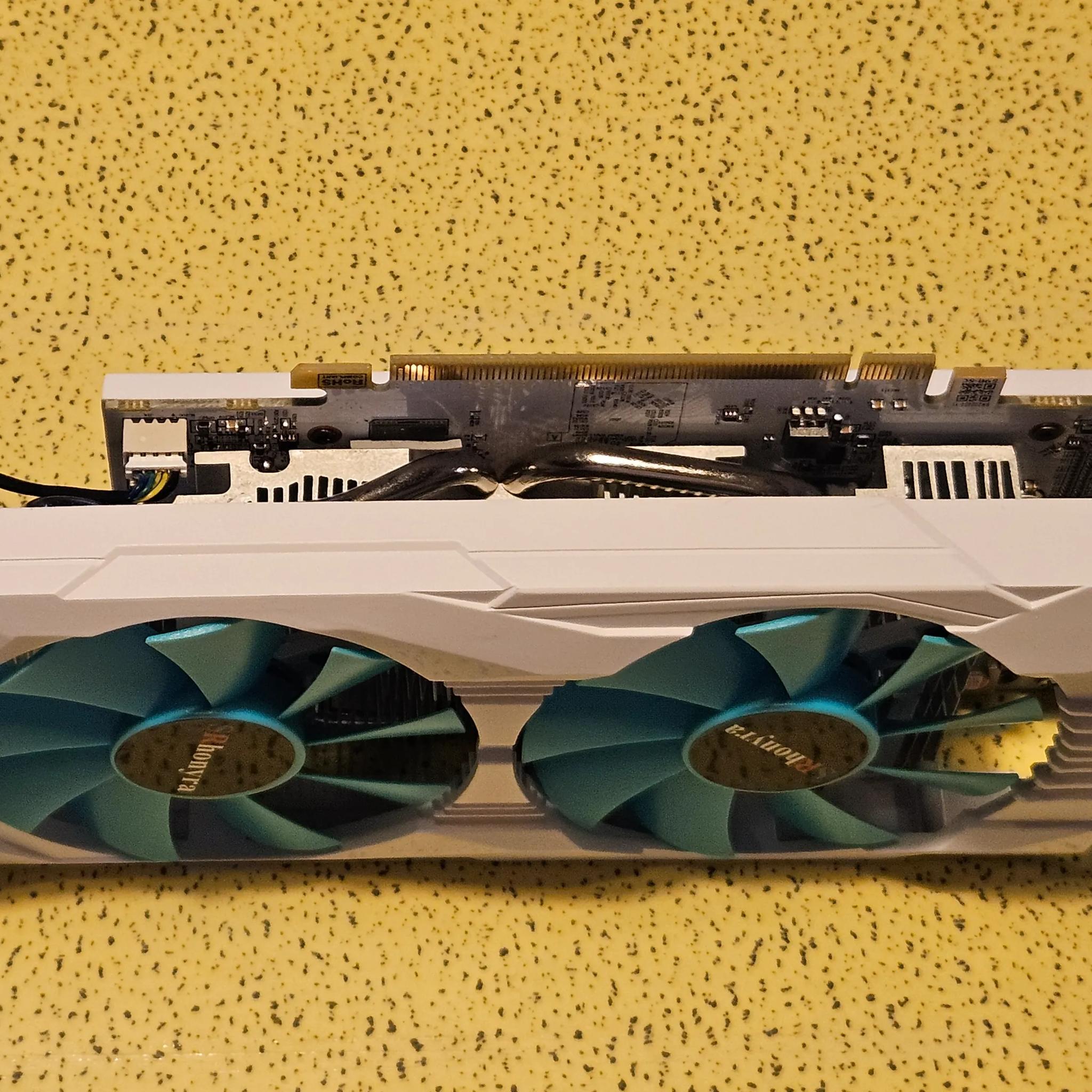 **For Sale** SRhonyra RX 590 GME 8GB White GPU