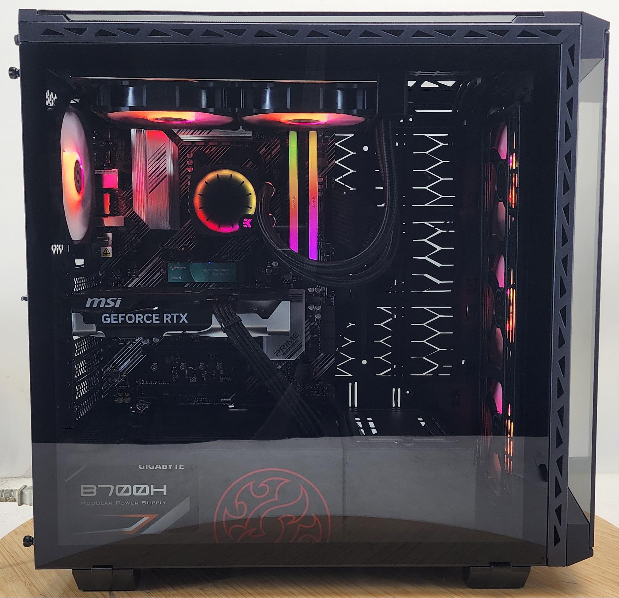 Gaming PC Ryzen 7 5700X 16GB RAM 1TB SSD RTX 5060  8GB Windows 11 Computer