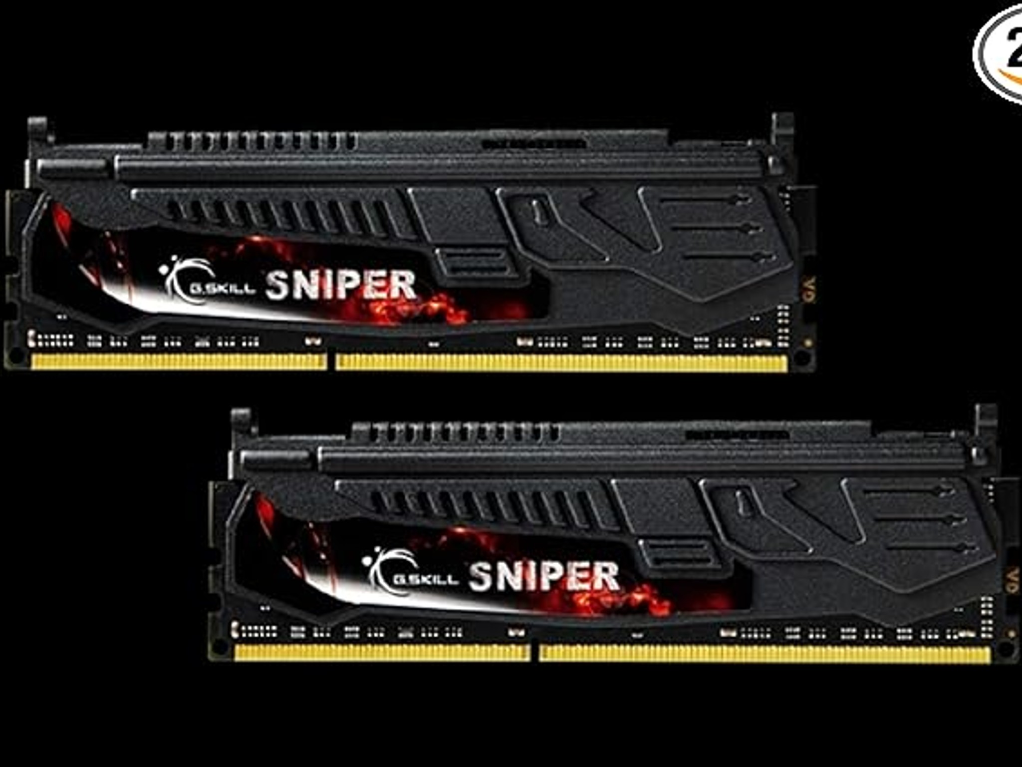 G.Skill F3-1600C9D-16GSR Sniper 16GB (2x8GB) DDR3-1800Mhz (PC3-12800) Memory RAM (F3-1600C9D-16GSR)