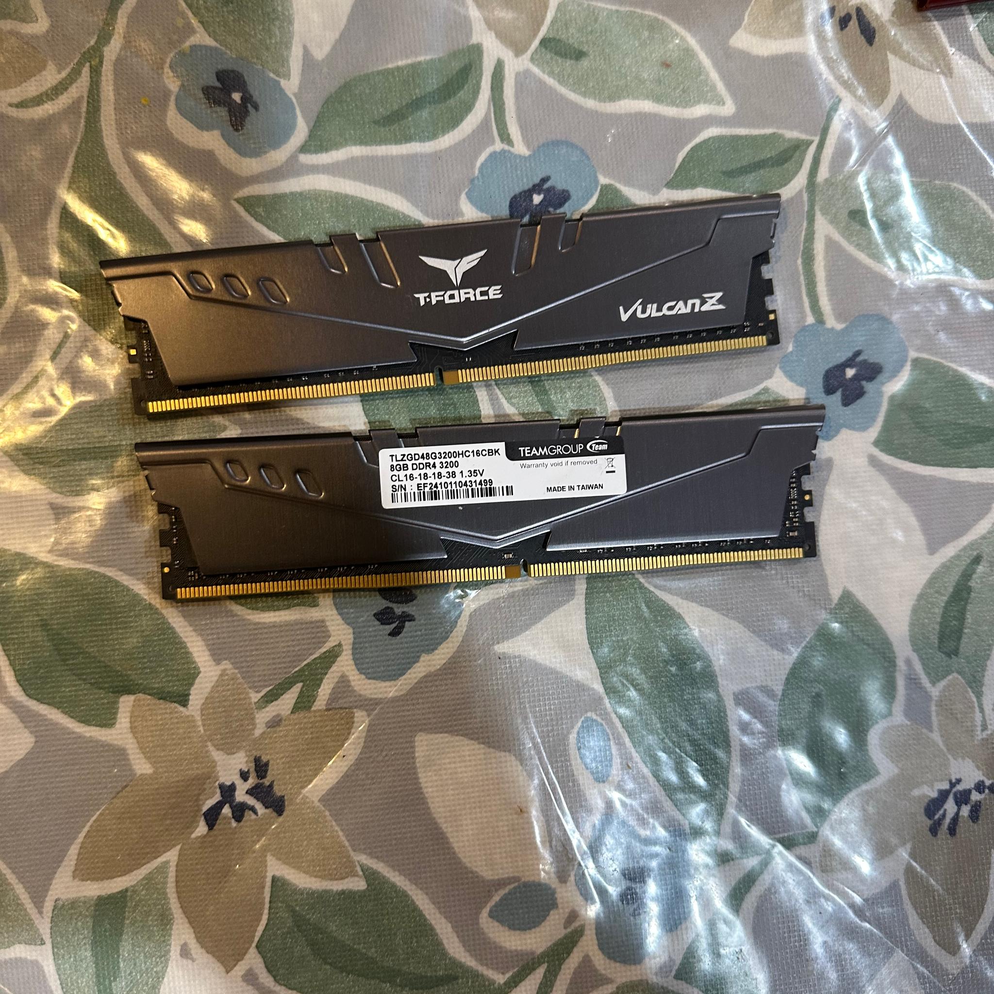 TeamGroup T-Force Vulcan Z 16GB (2x8GB) RAM DDR4 3200MHz
