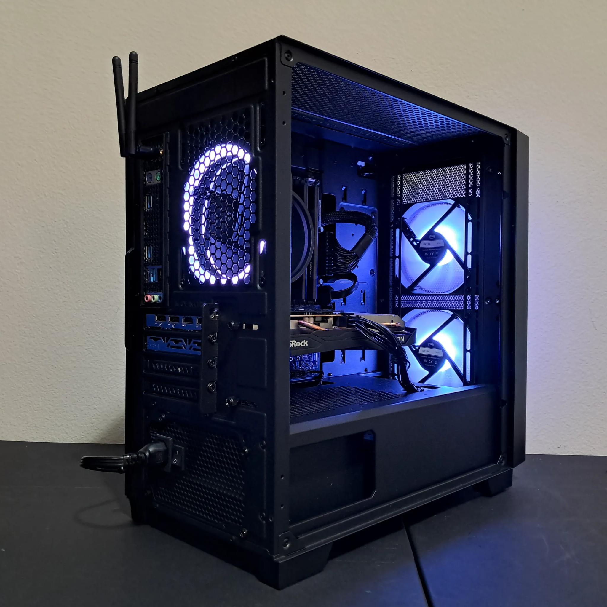 🔴AMD All-In🔴 Full PCIe 4.0 | Radeon RX 6600 | Ryzen 3 3100 (3.6-3.9GHz) | 1TB SSD | 16GB DDR4