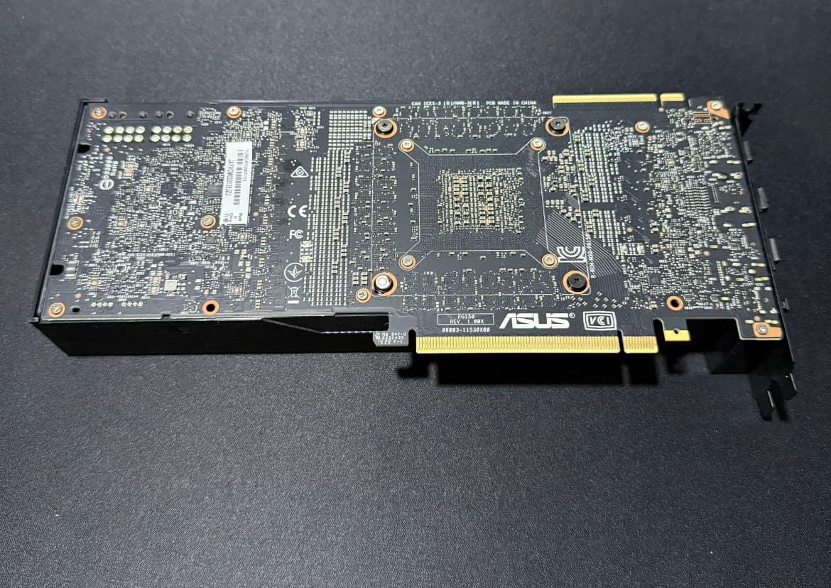 ASUS GeForce RTX 2080Ti 11GB GDDR6 Graphics Card - TURBO-RTX2080TI-11G