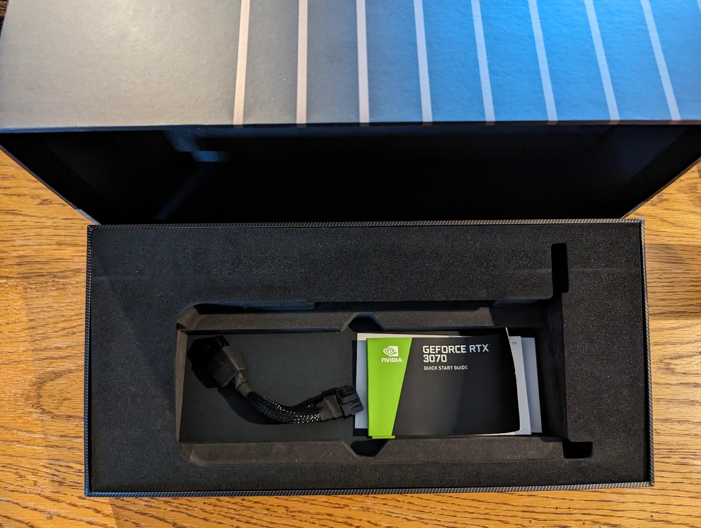 NVIDIA GeForce RTX 3070 Founders Edition Graphics Card/GPU