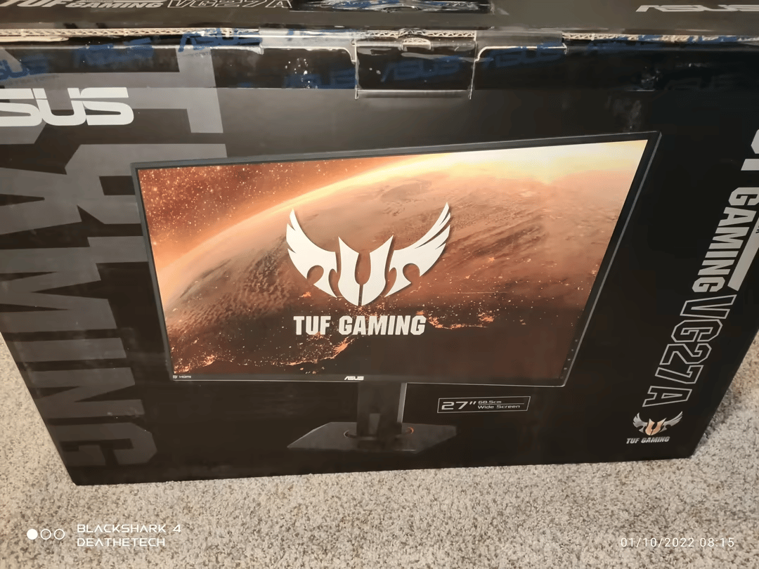 Asus VG27AQ 27" 1440p 165hz HDR10 G-Sync Compatible Monitor