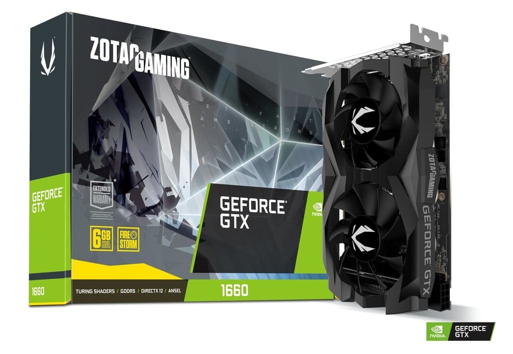 ZOTAC GAMING GeForce GTX 1660 6GB GDDR5