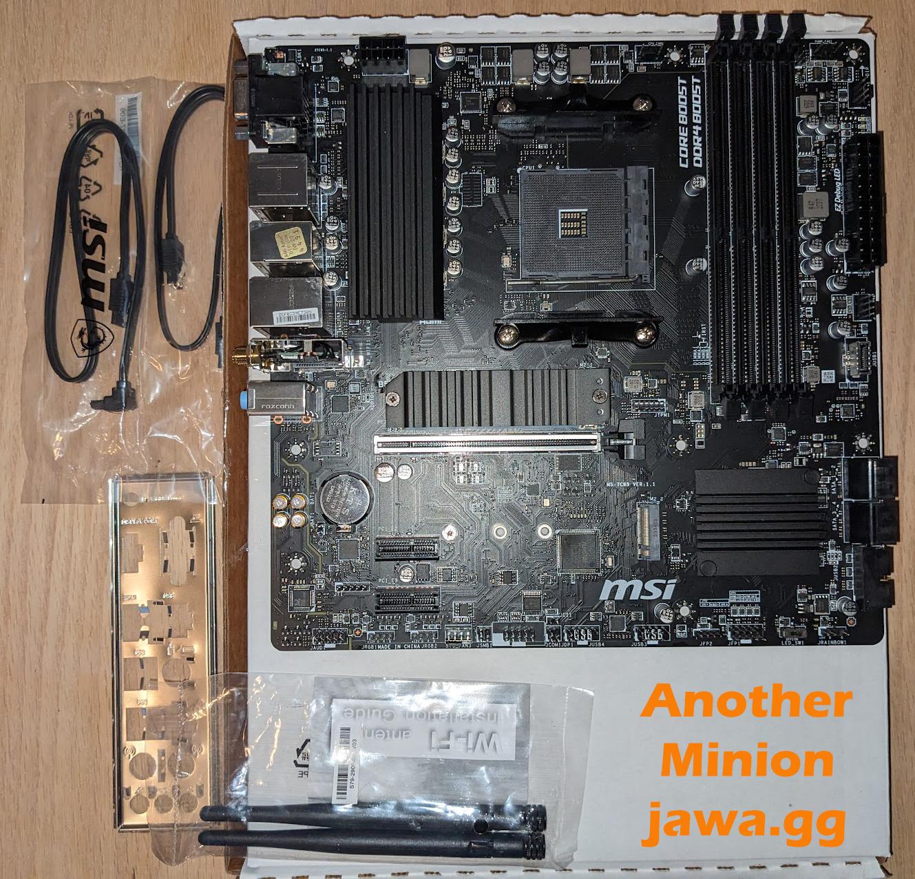 B550M PRO-VDH WIFI New Open Box