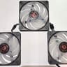 MSI 120mm ARGB PWM Case Fans 3-Pack – Daisy Chain – Tested Working
