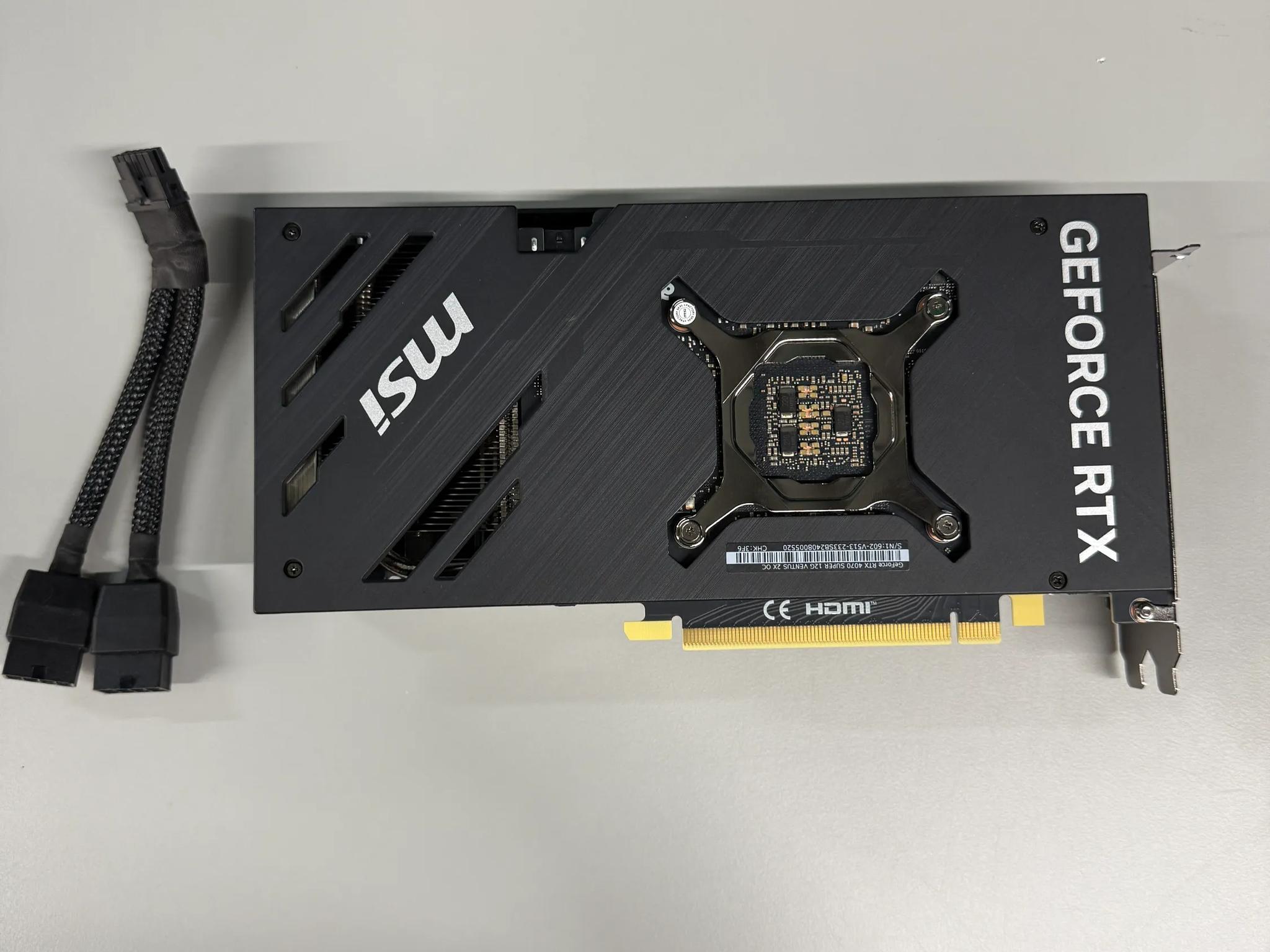 MSI RTX 4070 Super Ventus 2X OC