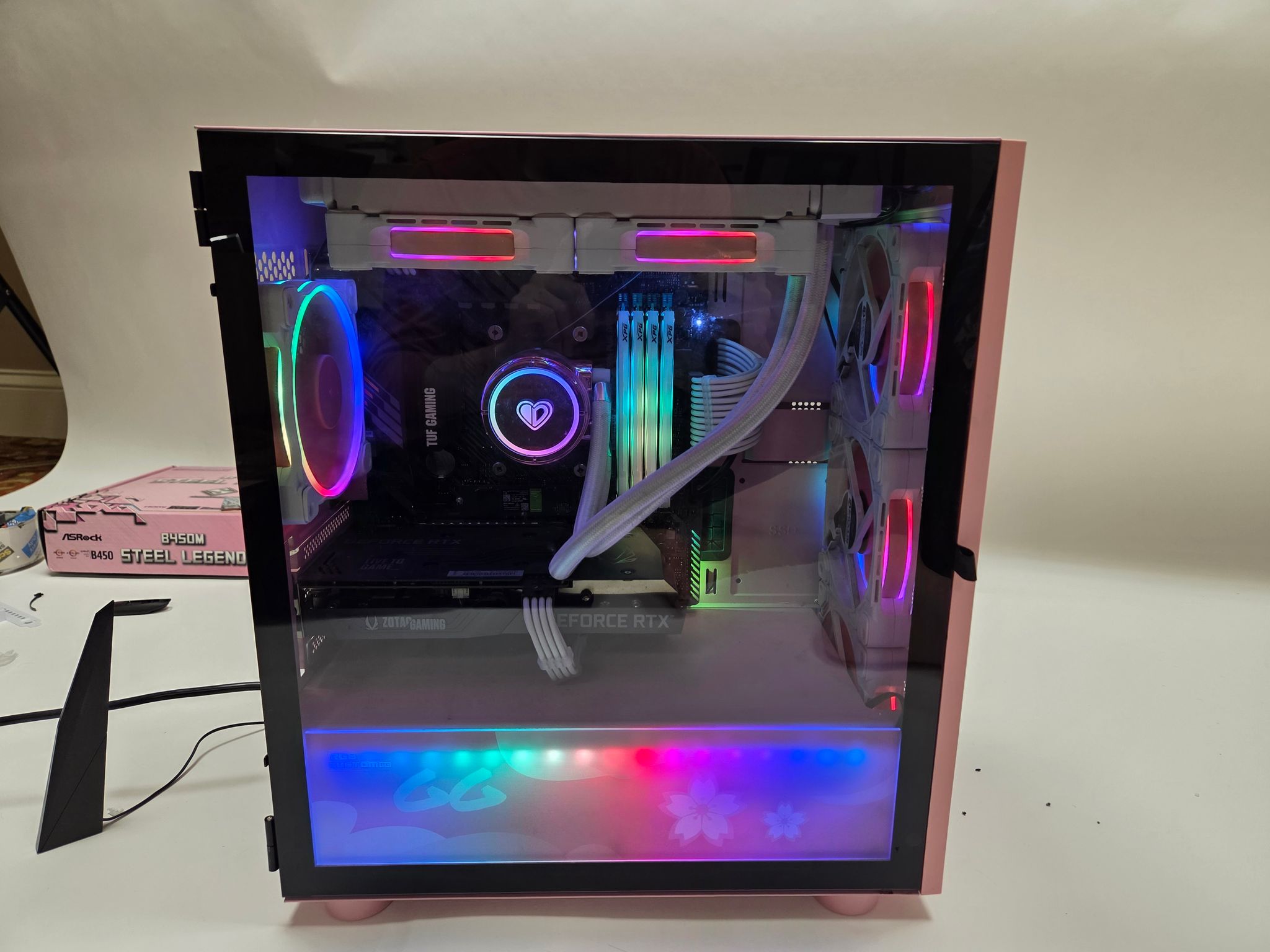 Pink gaming pc