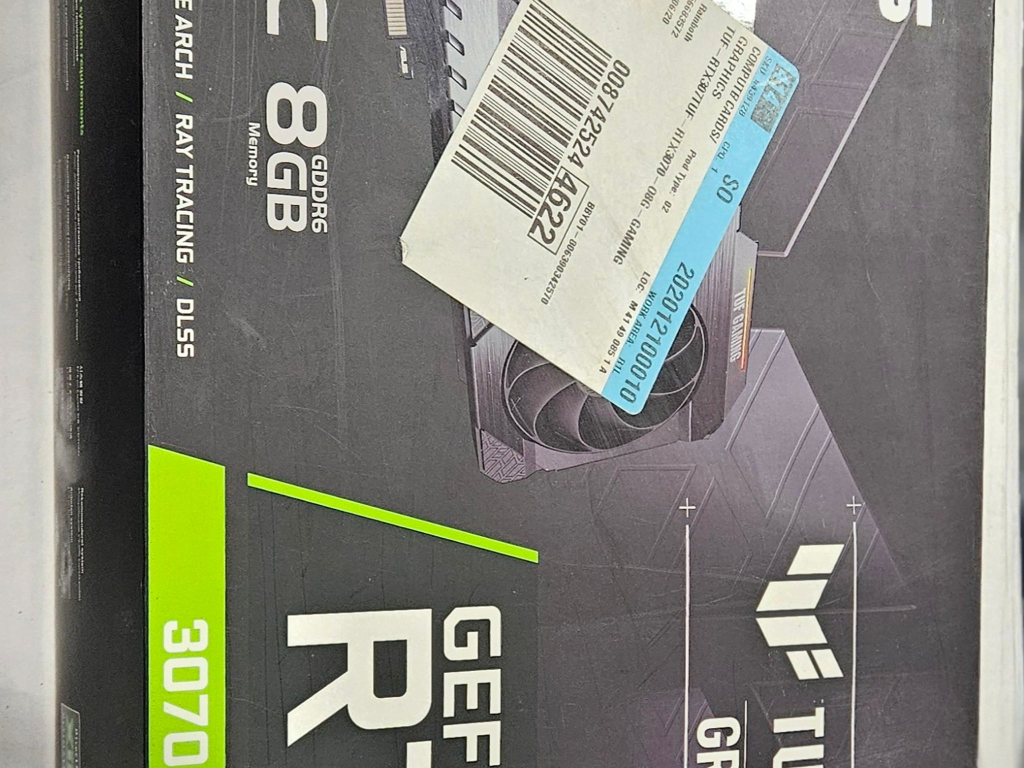 ASUS TUF GAMING OC GeForce RTX 3070