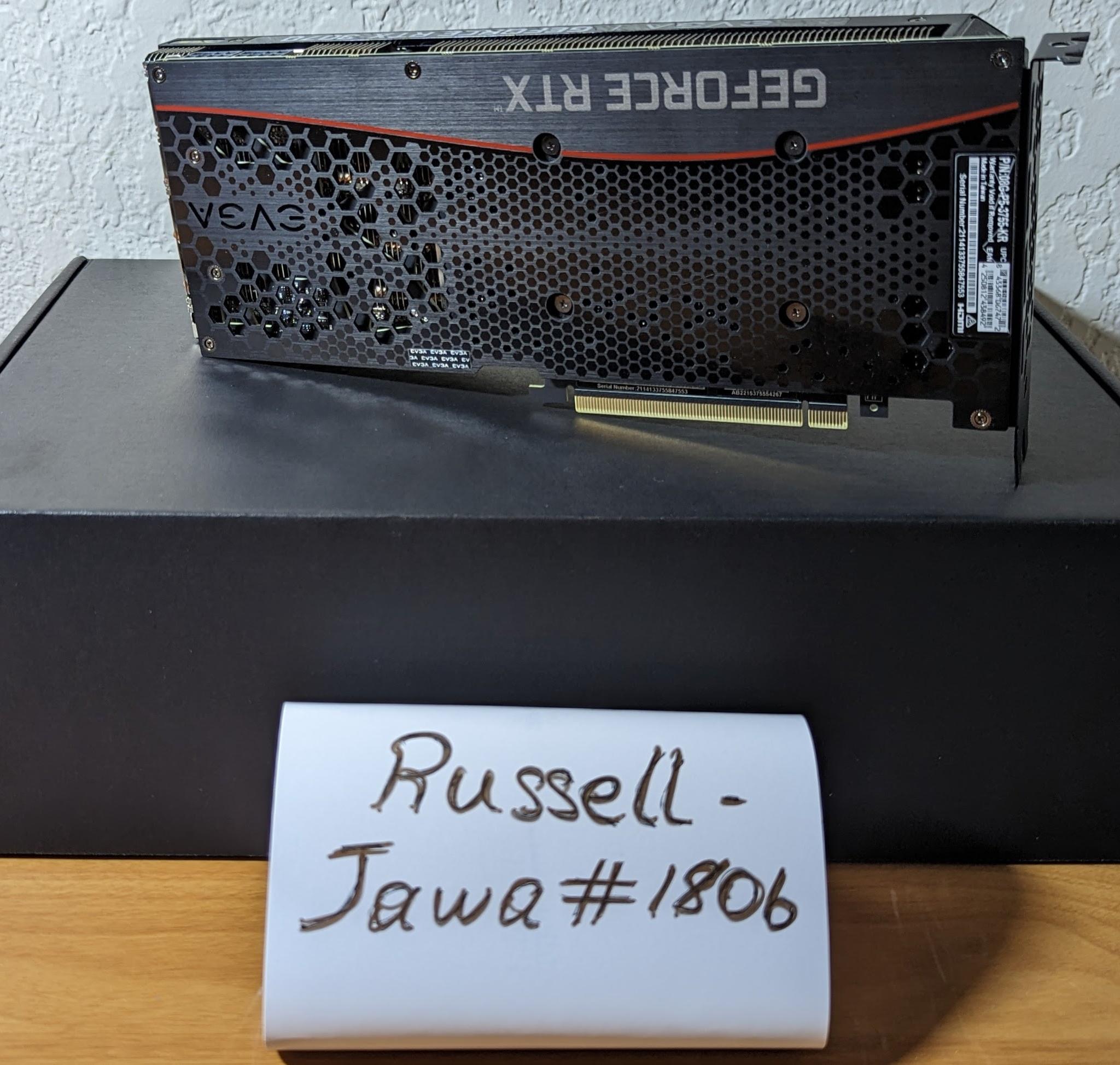 RTX 3070 EVGA XC3 8Gb in Great Condition For Sale