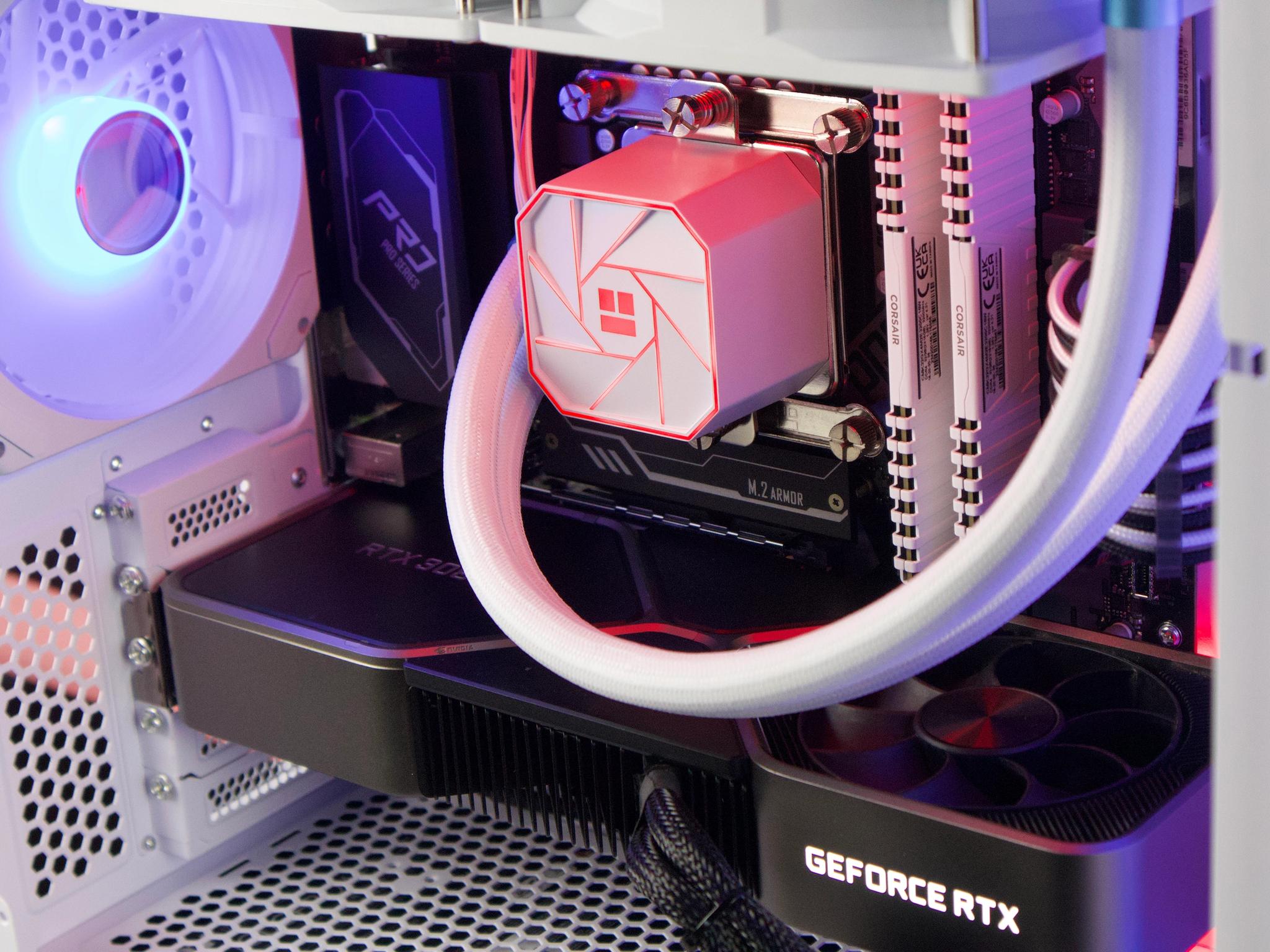 💜🤍💜 RTX 3080 ⚪ Intel i5-12600KF 🟣 32GB RAM ⚪ 1TB NVMe