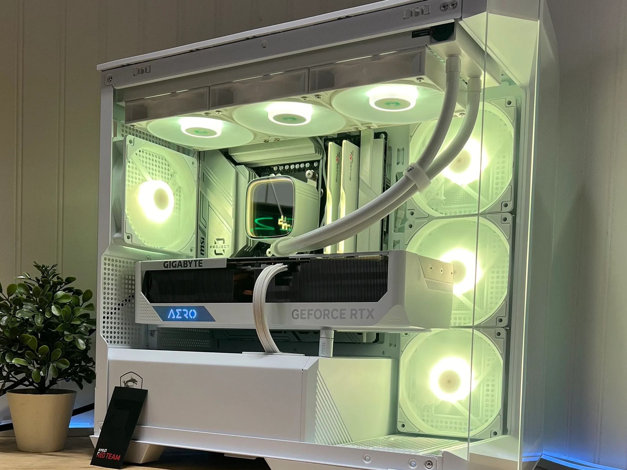 Clean and fast 4090/7600x3d/32g ddr5/2tb nvme/1000 watt psu