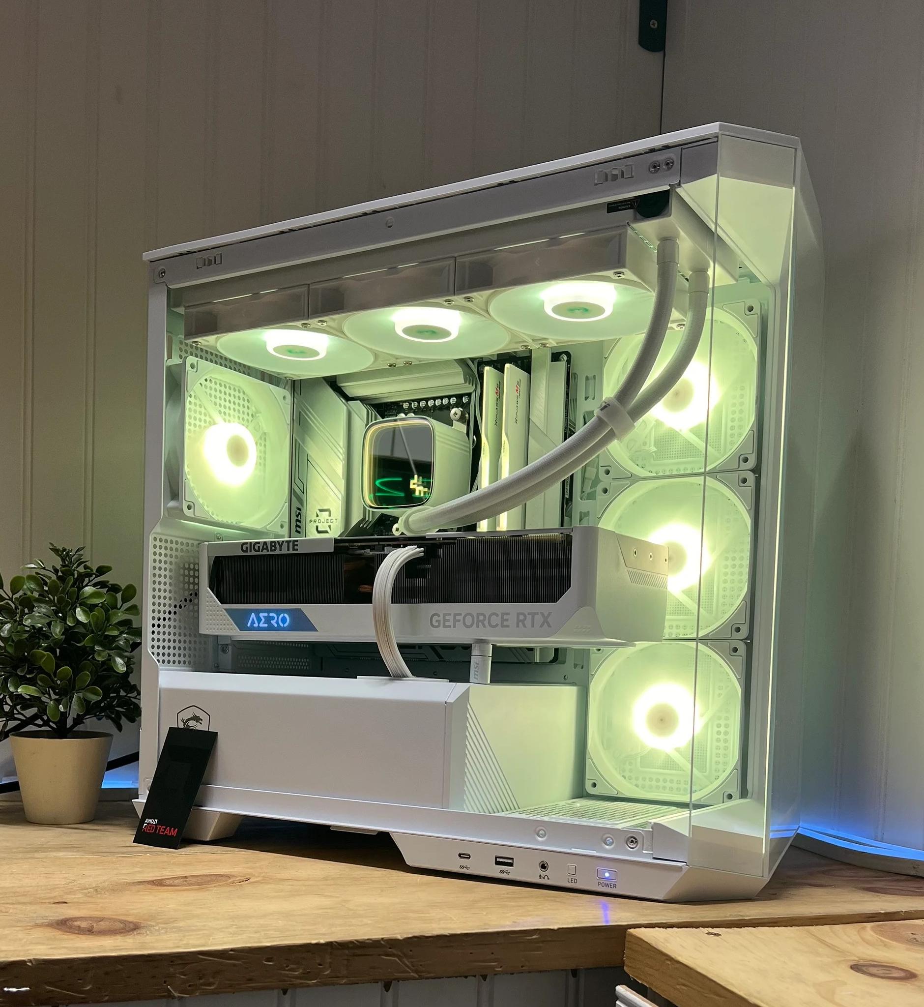 Clean and fast 4090/7600x3d/32g ddr5/2tb nvme/1000 watt psu