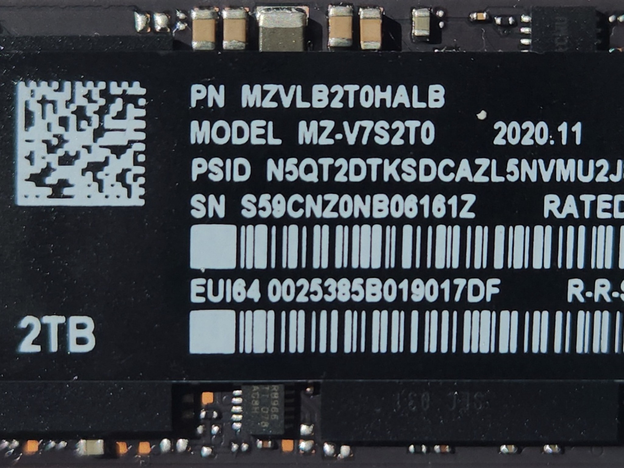 Samsung 970 Evo Plus 2TB