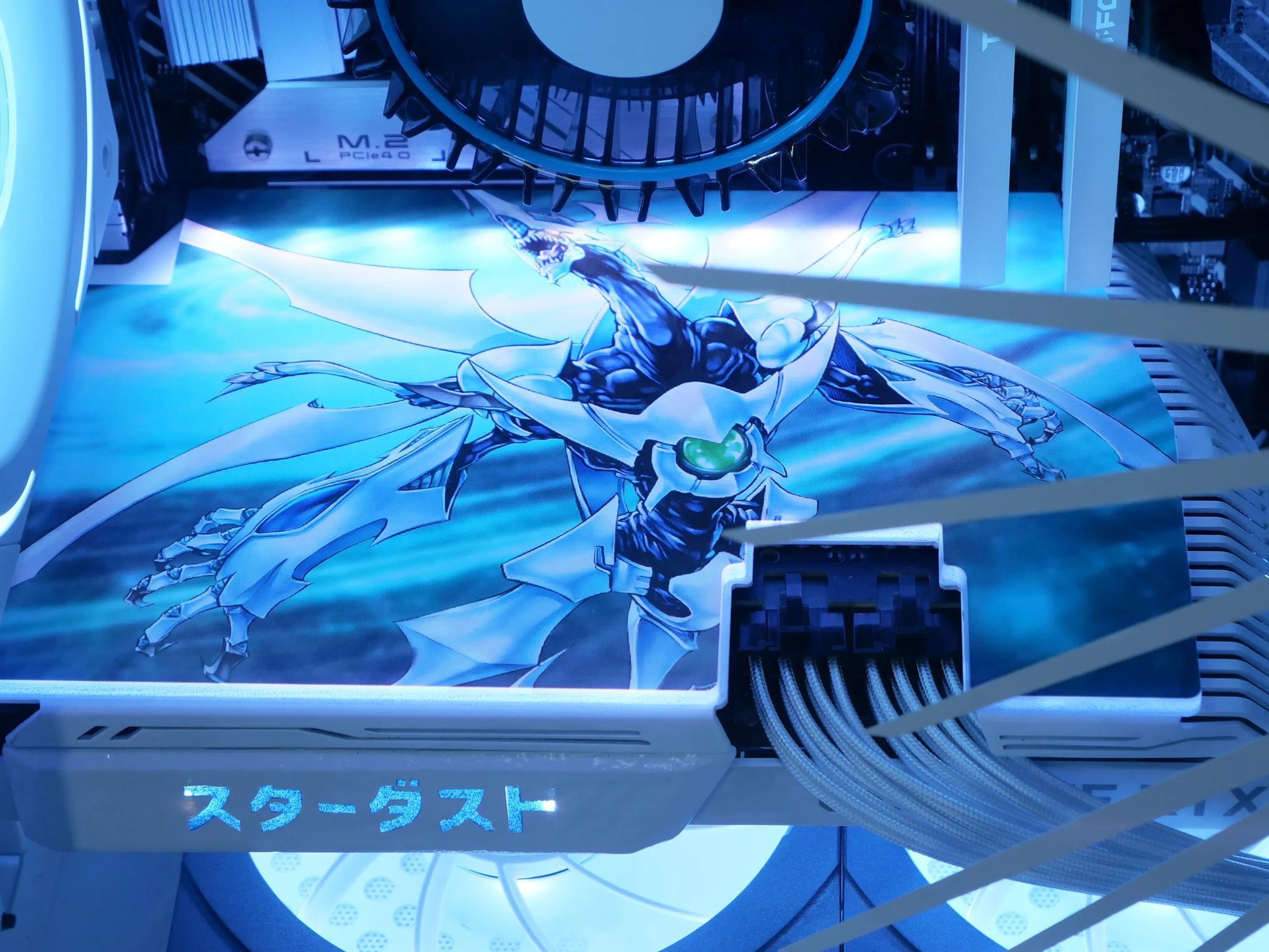 Stardust🐉| RTX 3060, i3 12100f, 1tb nvme Yu-Gi-Oh theme pc build