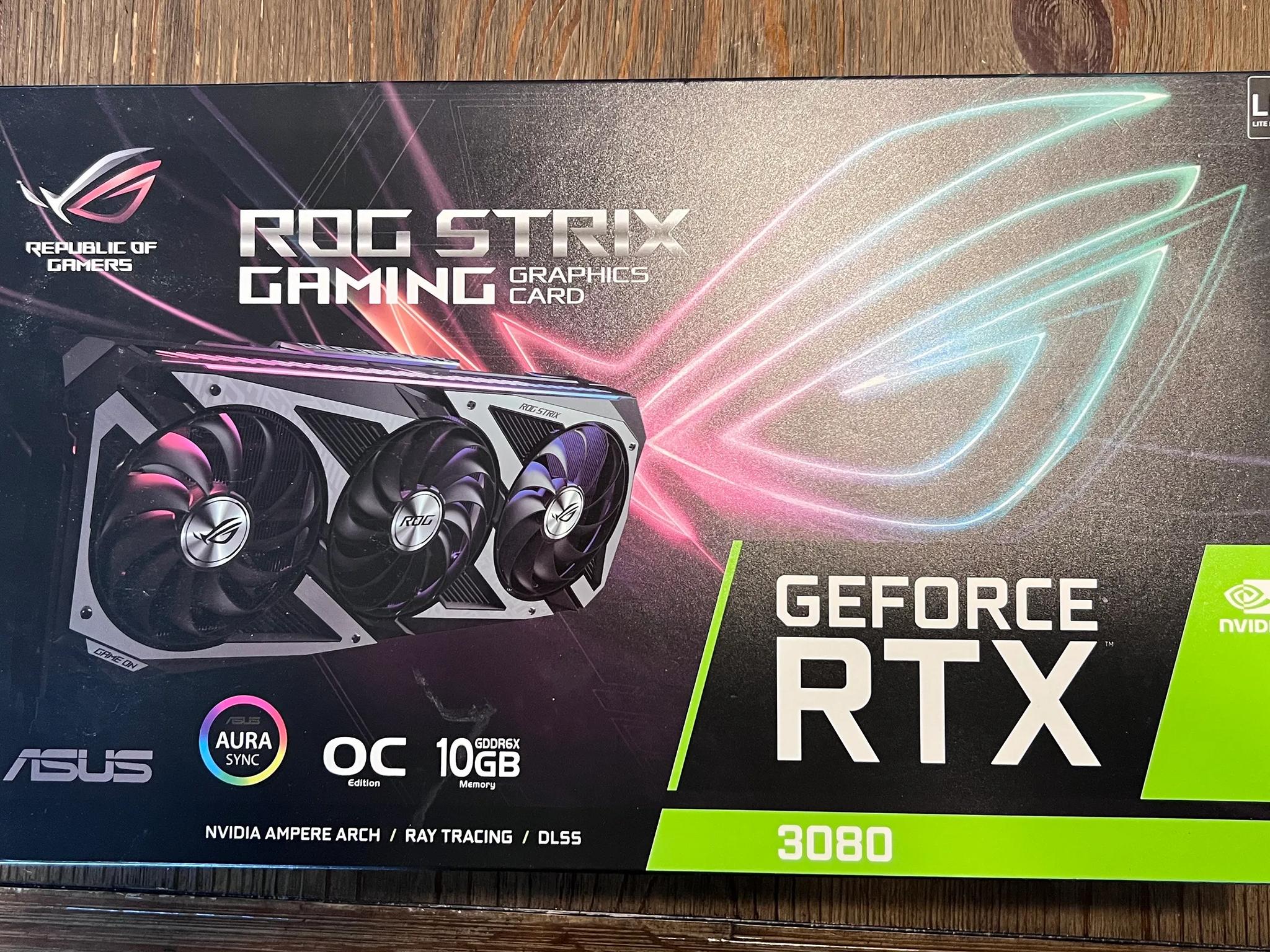 Asus 3080 ROG Stix 10G 