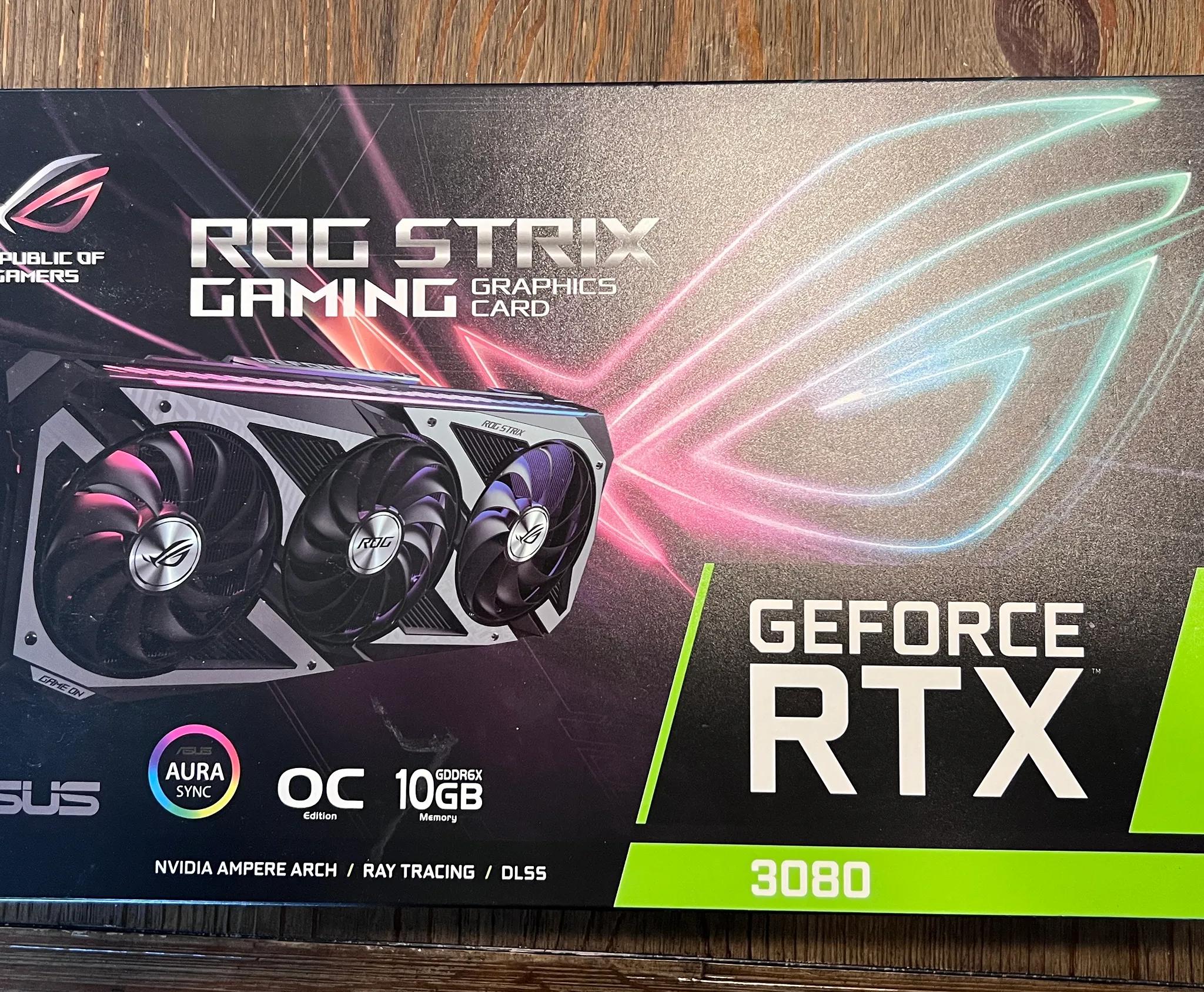 Asus 3080 ROG Stix 10G 