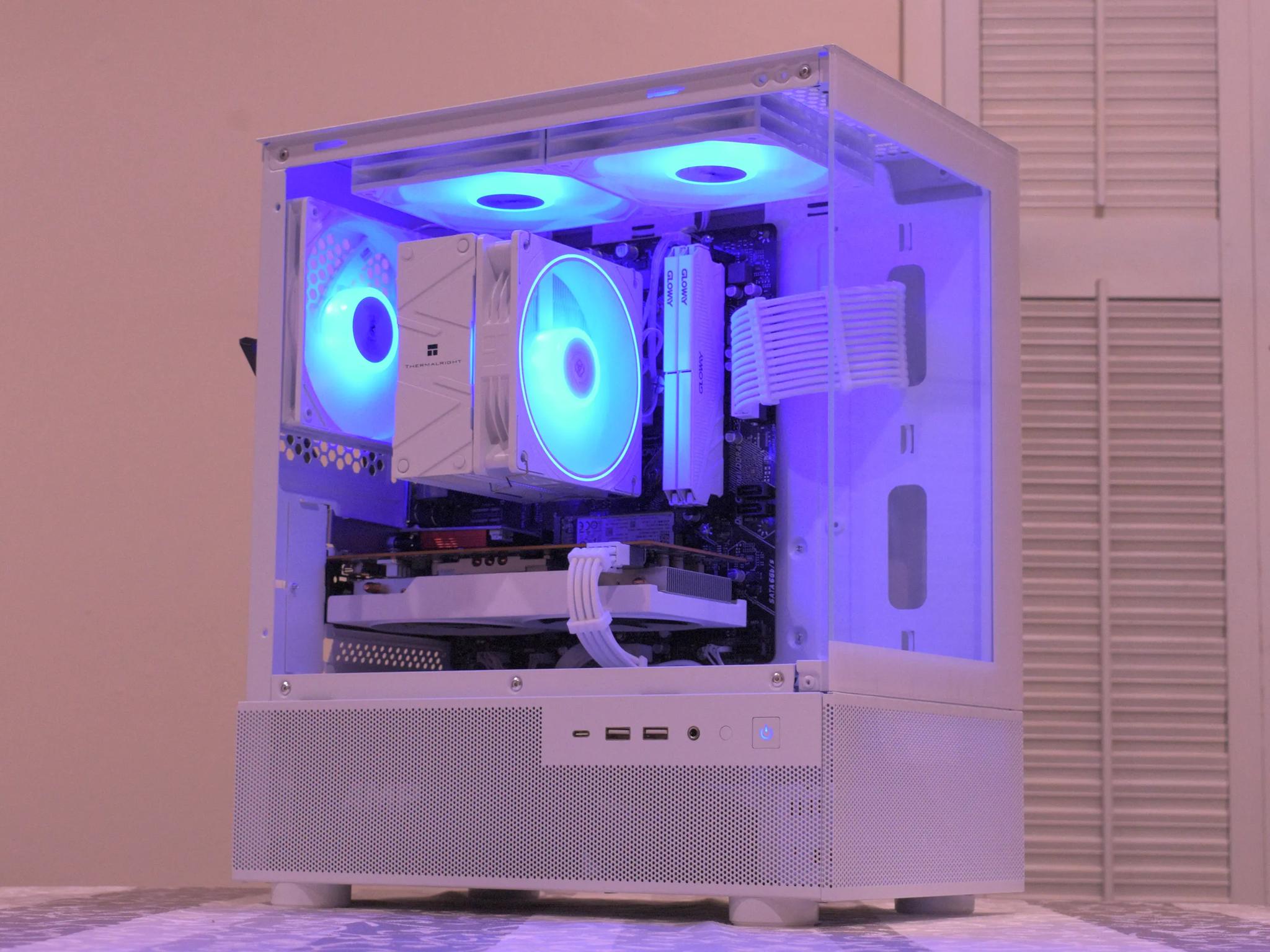 1080p Beast | Ryzen 5 3600 | RX 6600 8GB | 32GB DDR4 | 1TB nVME SSD | 1080p White RGB Gaming PC