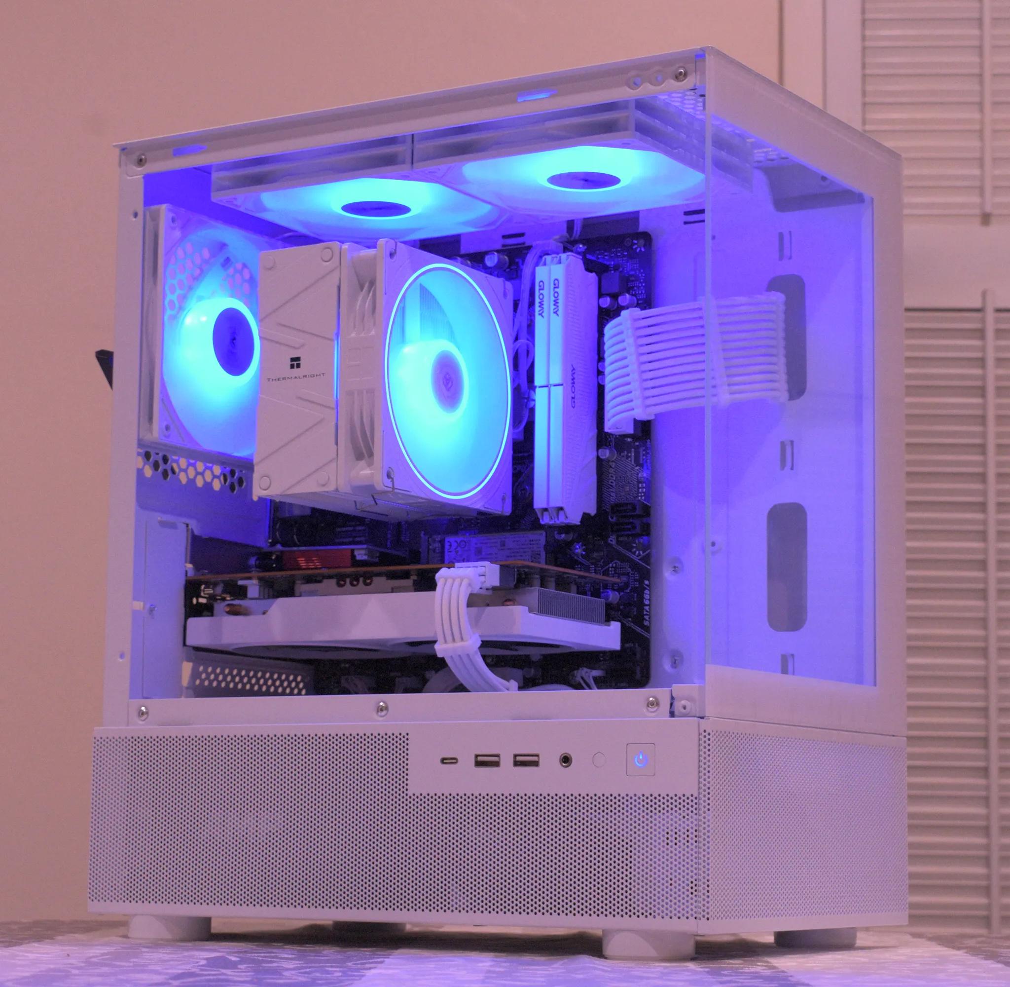 1080p Beast | Ryzen 5 3600 | RX 6600 8GB | 32GB DDR4 | 1TB nVME SSD | 1080p White RGB Gaming PC