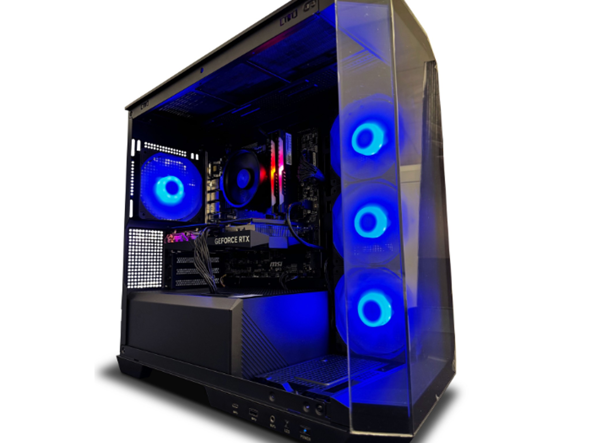 TitanX 4060 PC AMD Ryzen 5 5600X, Geforce RTX 4060, 1TB NVME SSD, 16GB DDR4 RAM 3600, Windows 11