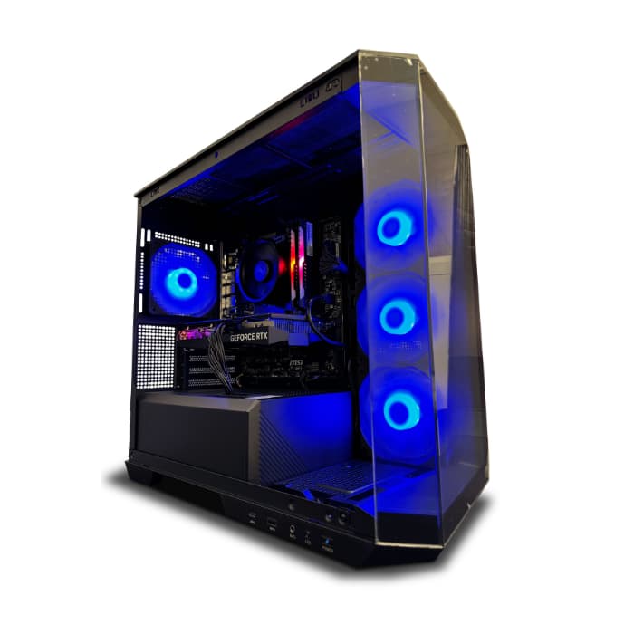 TitanX 4060 PC AMD Ryzen 5 5600X, Geforce RTX 4060, 1TB NVME SSD, 16GB DDR4 RAM 3600, Windows 11
