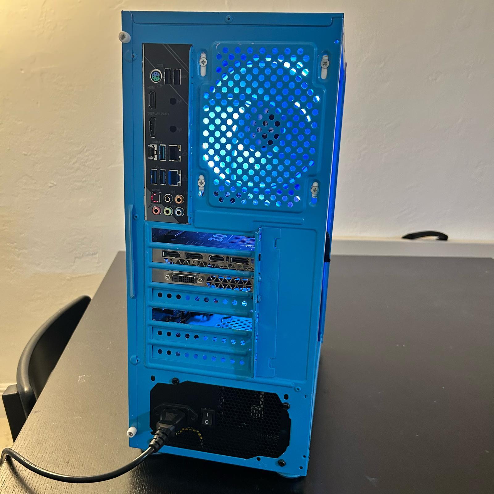 Gaming PC - GTX 1080, i3-10105F, 32GB DDR4, 1TB M.2 SSD, ARGB, WiFi, BLUETOOTH, WINDOWS 11