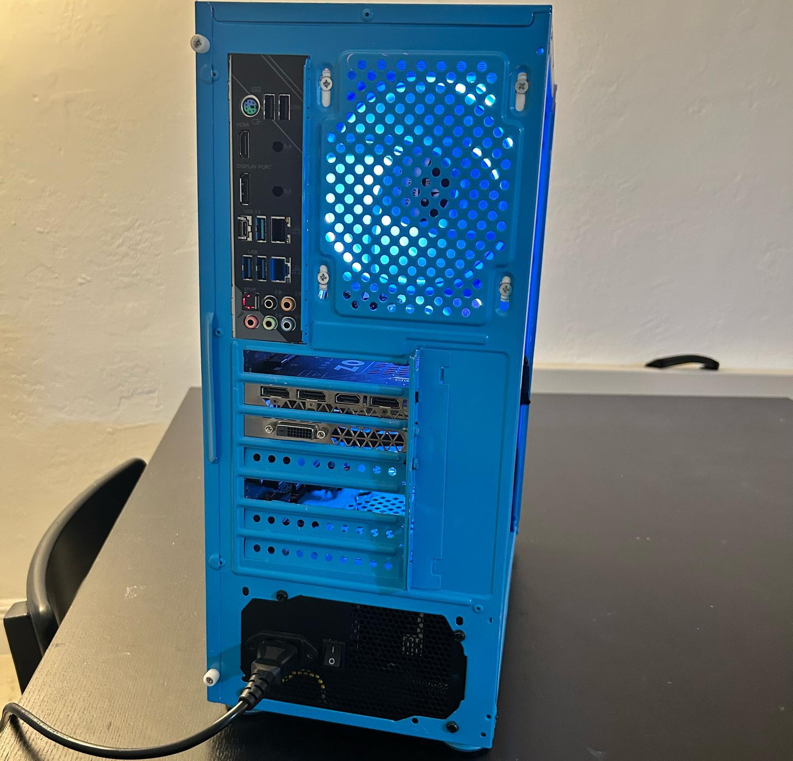 Gaming PC - GTX 1080, i3-10105F, 32GB DDR4, 1TB M.2 SSD, ARGB, WiFi, BLUETOOTH, WINDOWS 11