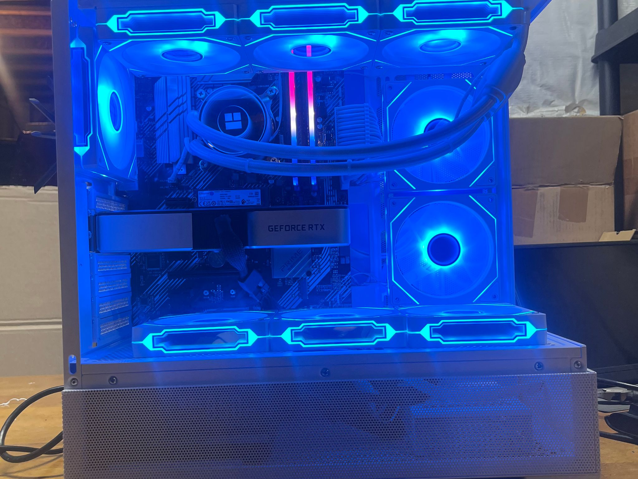 RTX 3060 Ti | Intel I9 10850K White Gaming PC