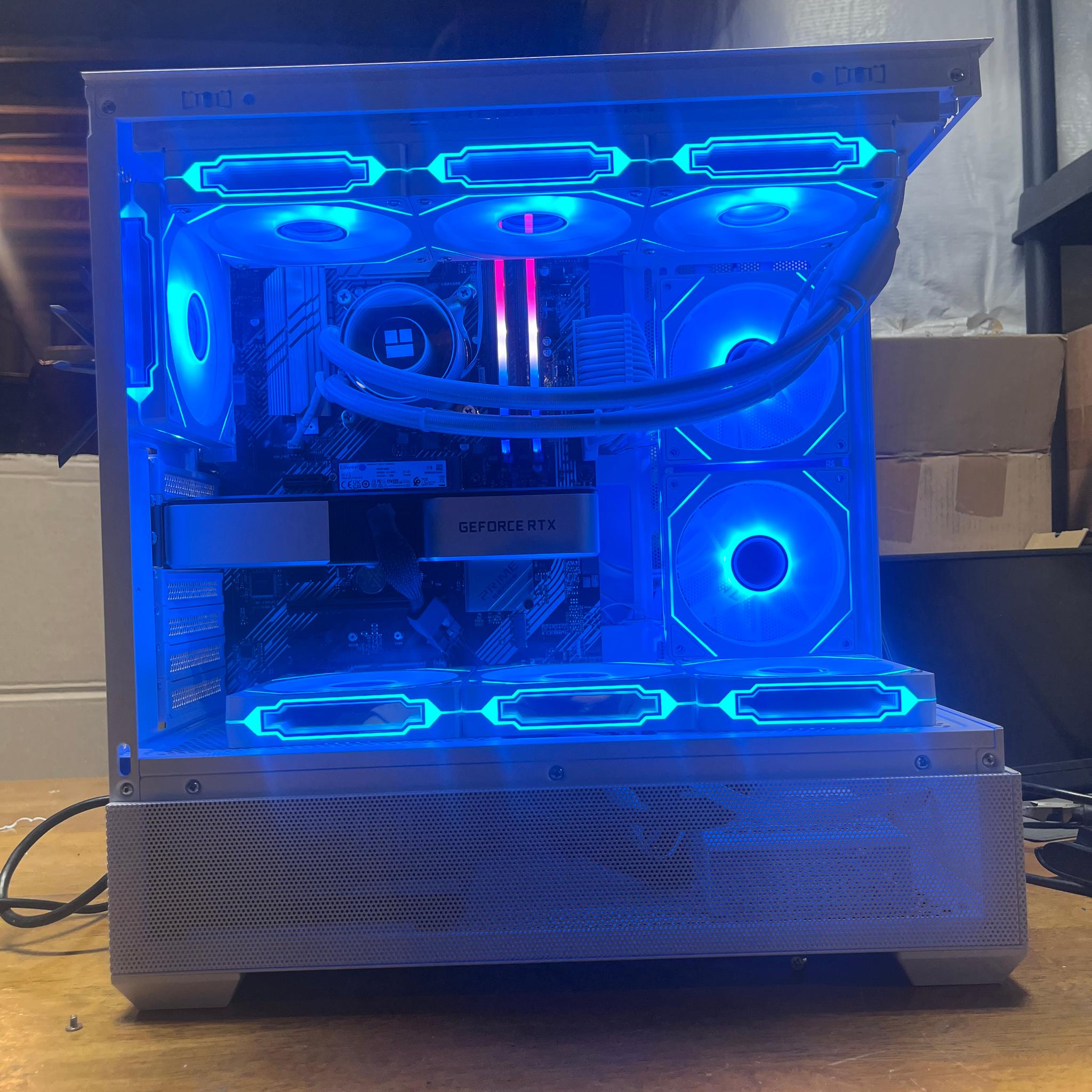 RTX 3060 Ti | Intel I9 10850K White Gaming PC
