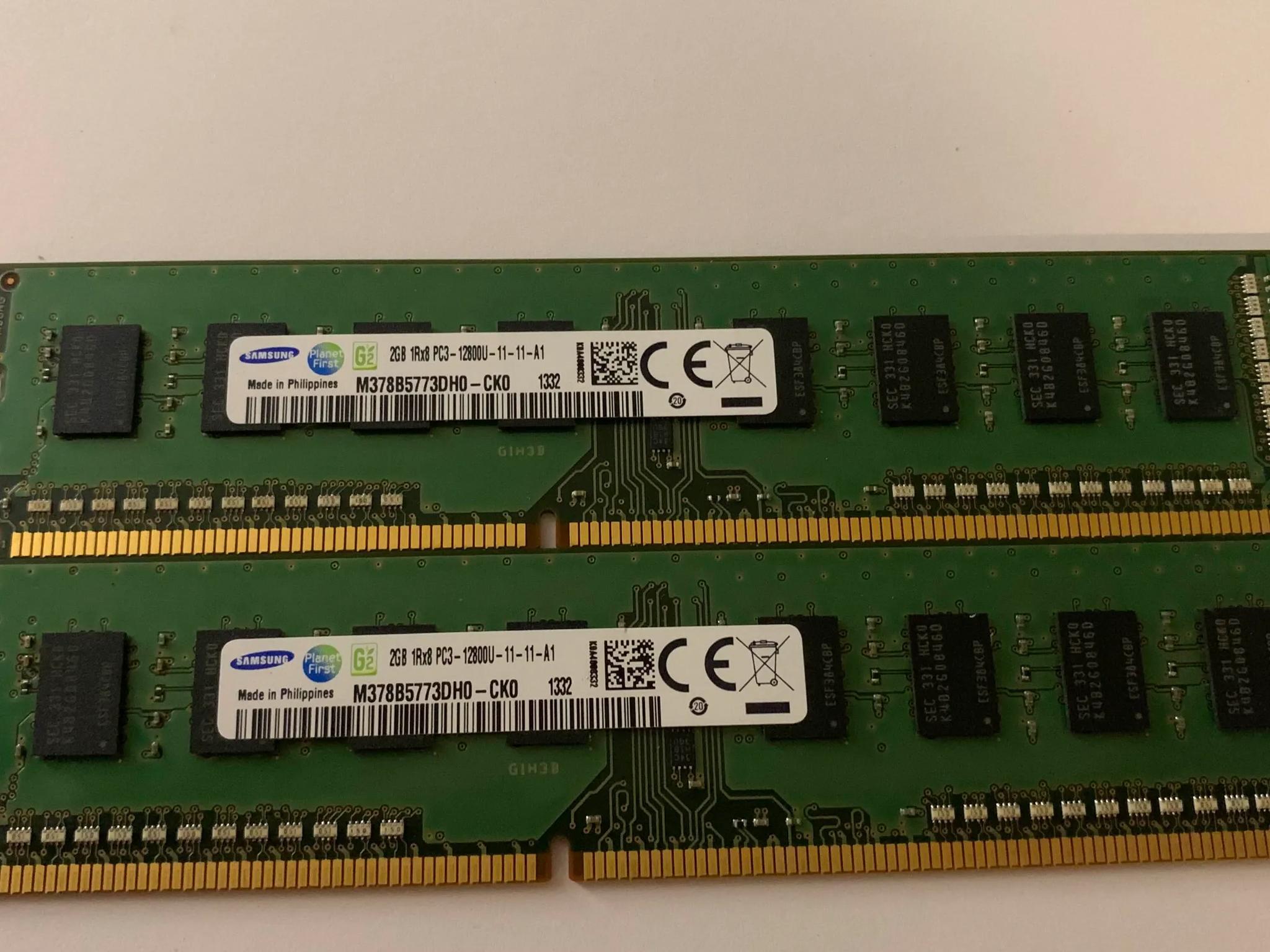 4GB Samsung DDR3 RAM