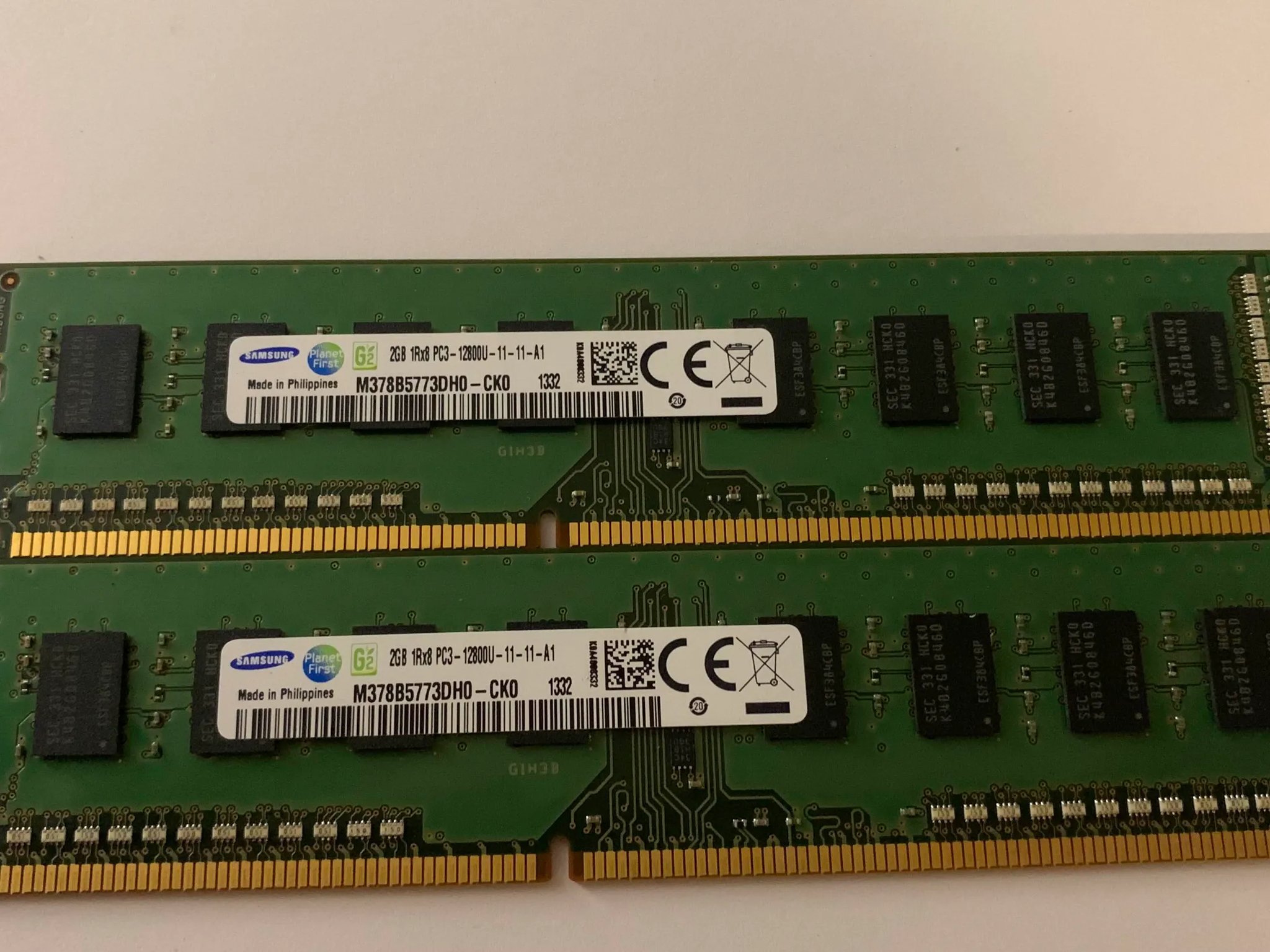 4GB Samsung DDR3 RAM