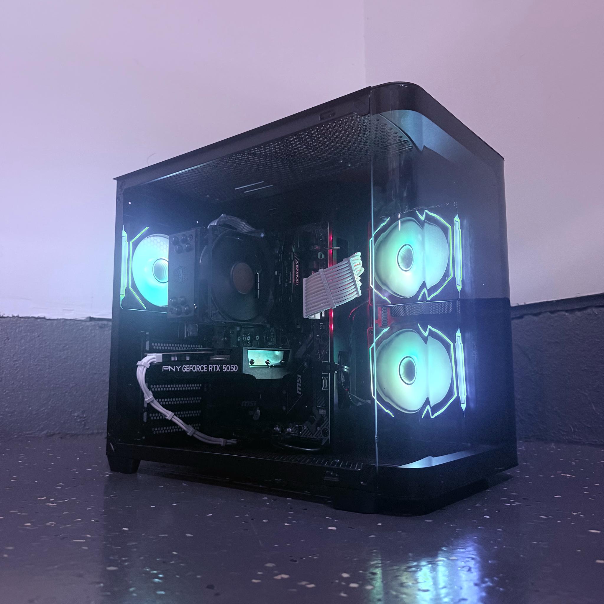 ❄️"Polar Shadow"⚫️| 1080p Gaming | RTX 5050 | Ryzen 7 3700X | 16GB Ram | 1TB SSD | Free ShIpping