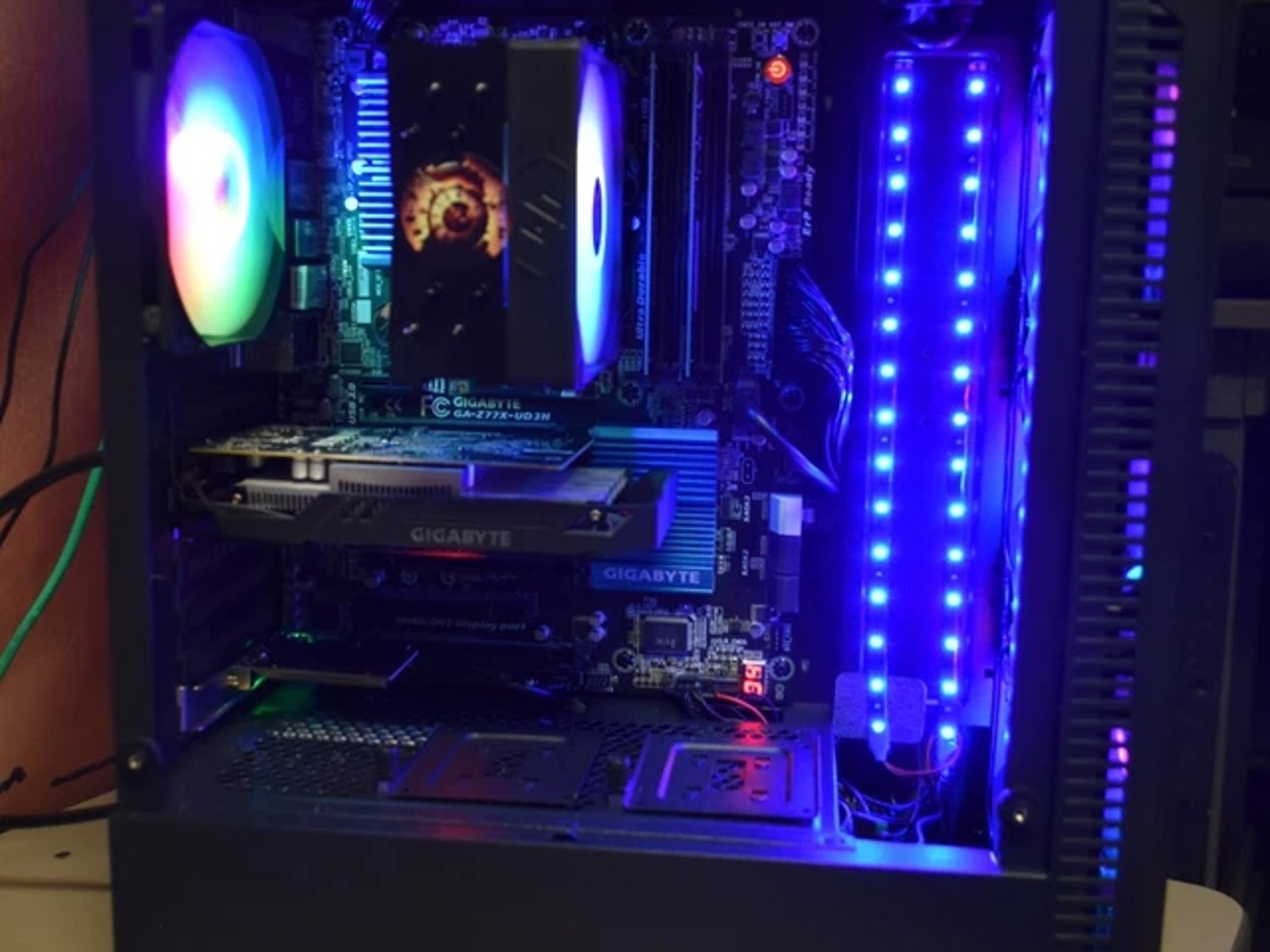 Gaming PC Intel I 7 16 RAM RTX 1650 1TB M.2+ 500 GBHHD 600 Watt PSU Wi-fi