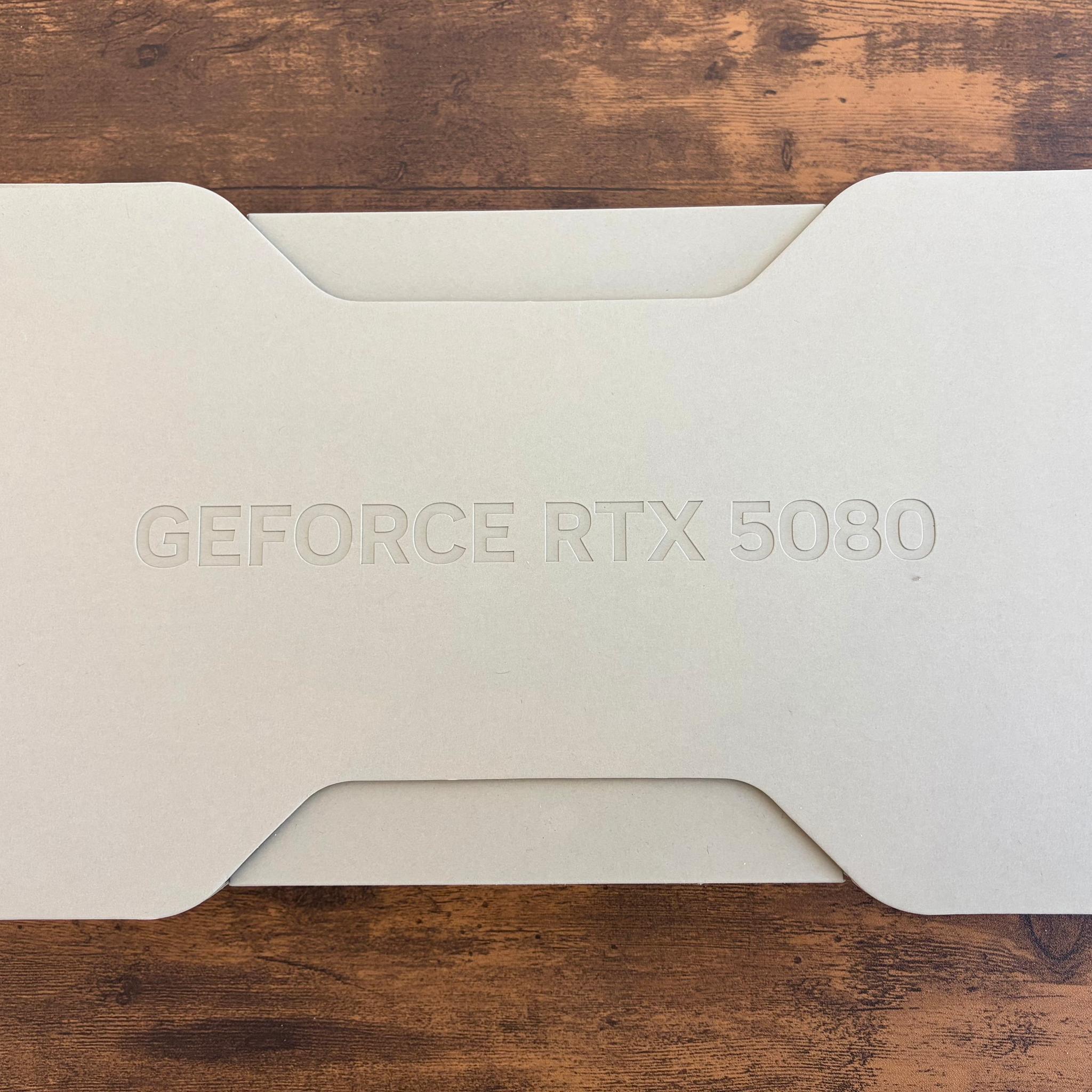 NVIDIA GeForce RTX 5080 Founders Edition