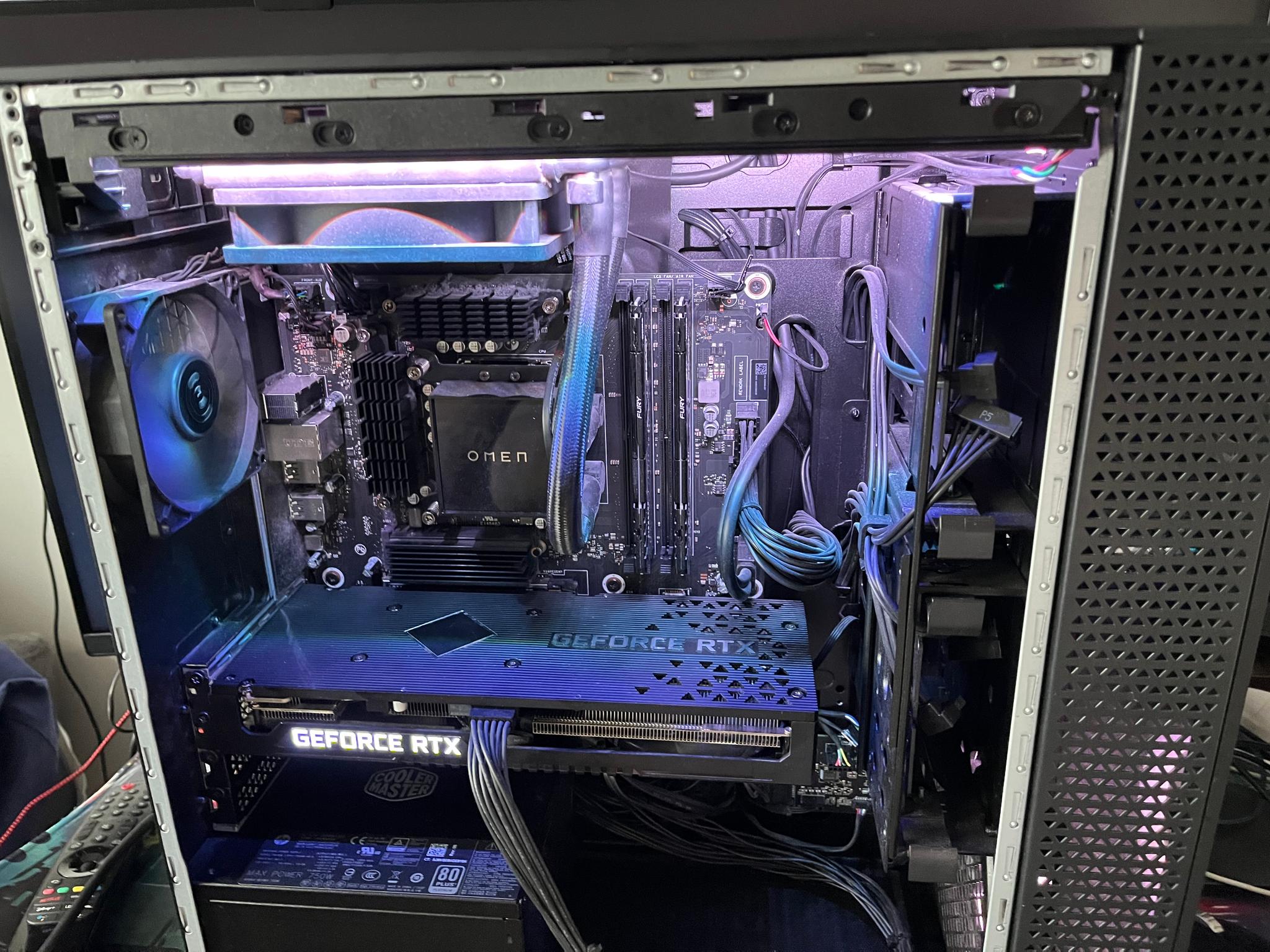 HP OMEN PC - RTX 3070, i7-10700K, 32GB RAM, 1TB NVMe SSD - Tested Stable