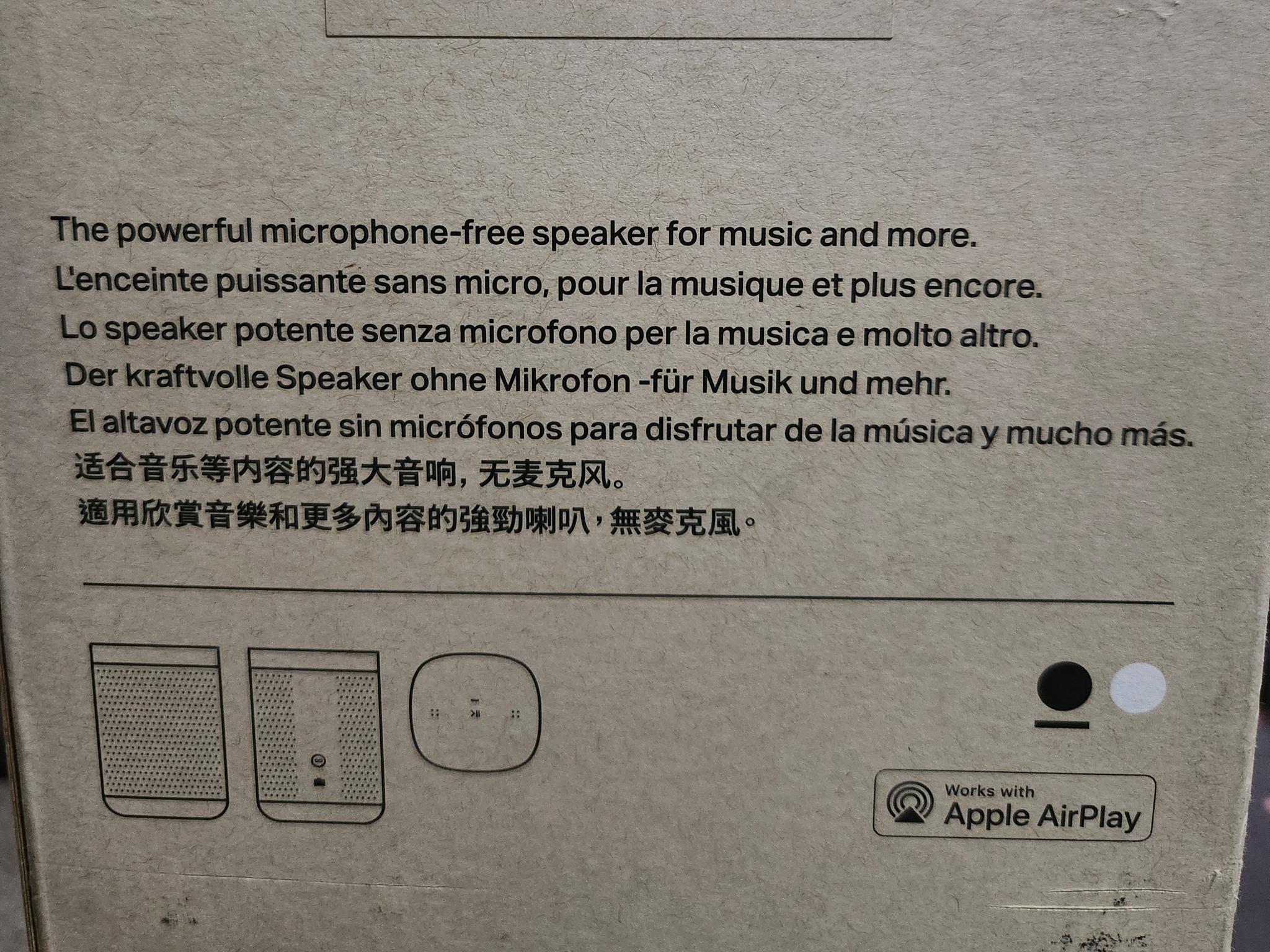 Sonos One SL Speaker [OPEN BOX]