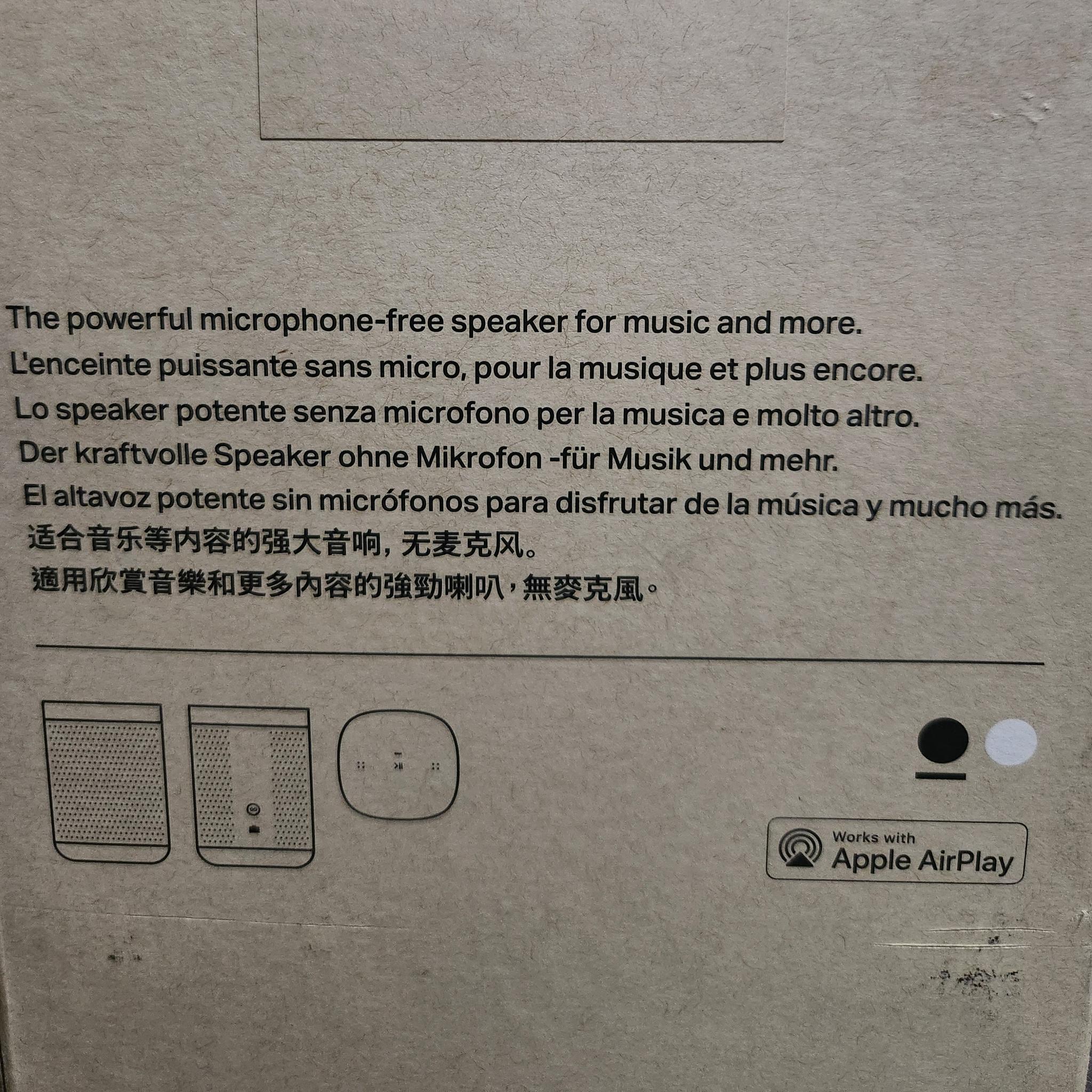Sonos One SL Speaker [OPEN BOX]