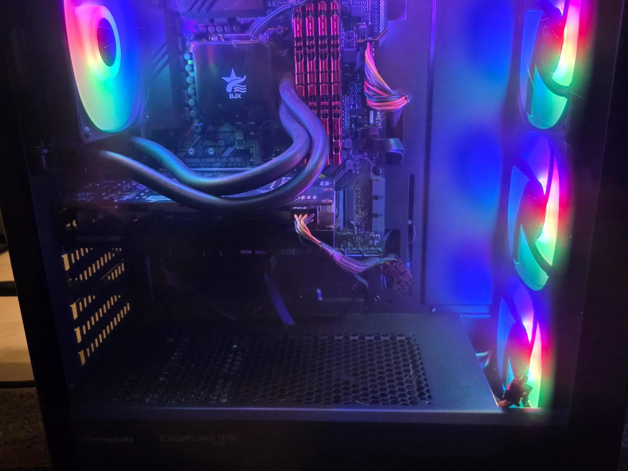Gaming PC i7-10700K 32GB RAM 1TB SSD  RX 6600 8GB Win11 Computer
