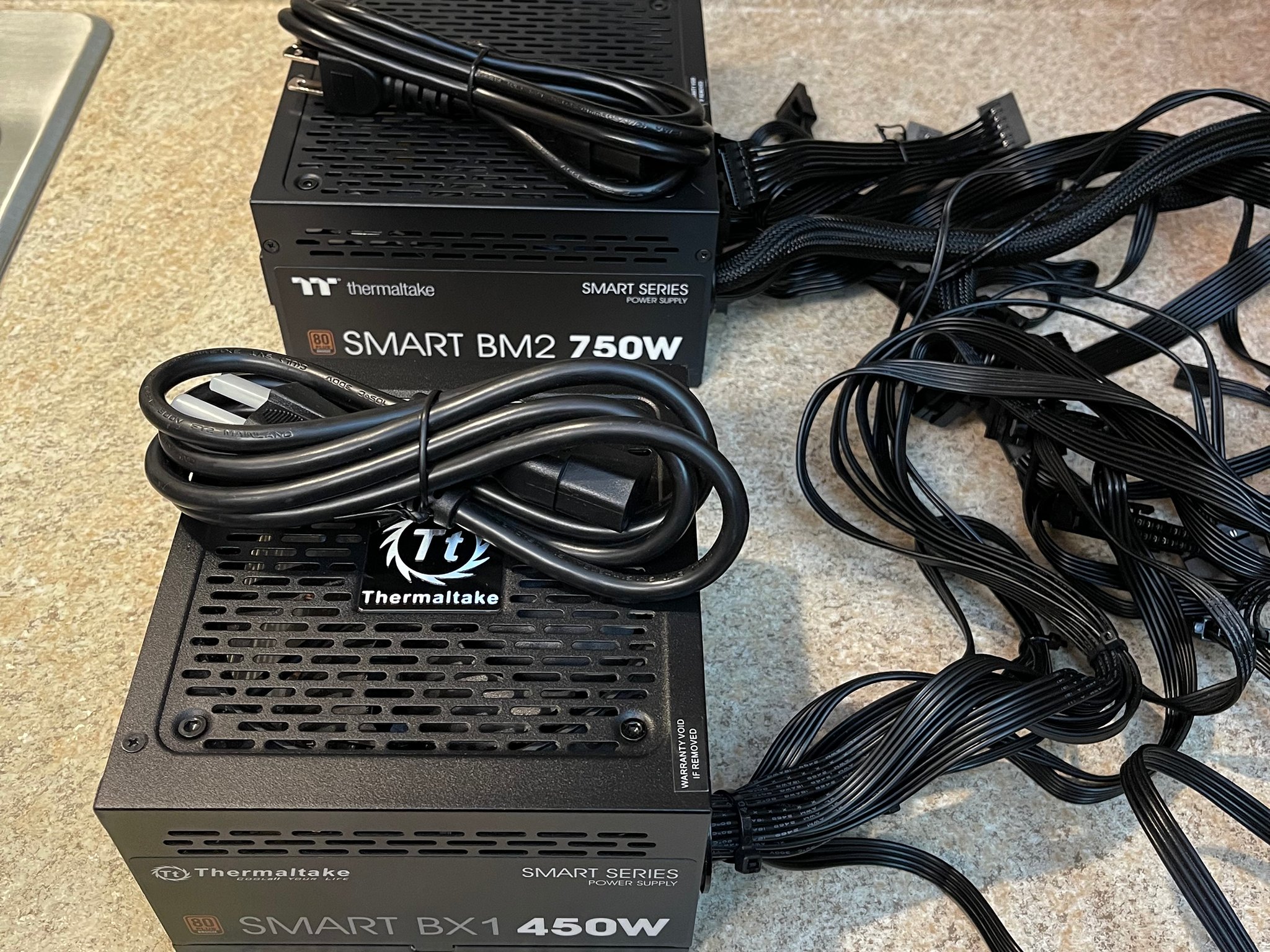 Thermaltake 750W & 450W Bronze PSU
