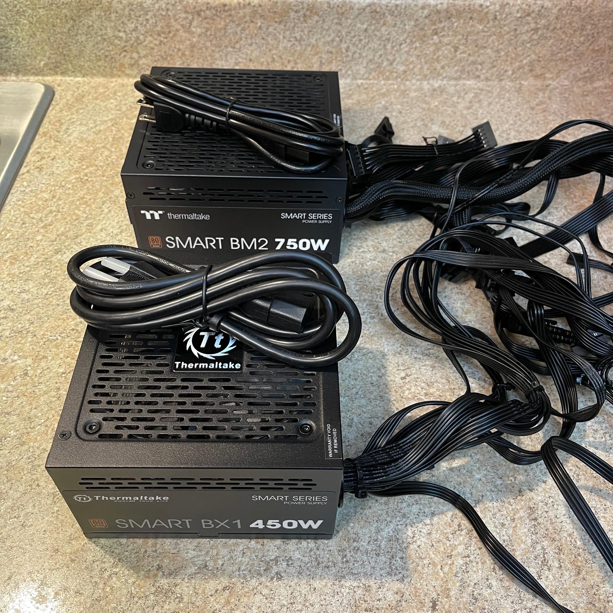 Thermaltake 750W & 450W Bronze PSU