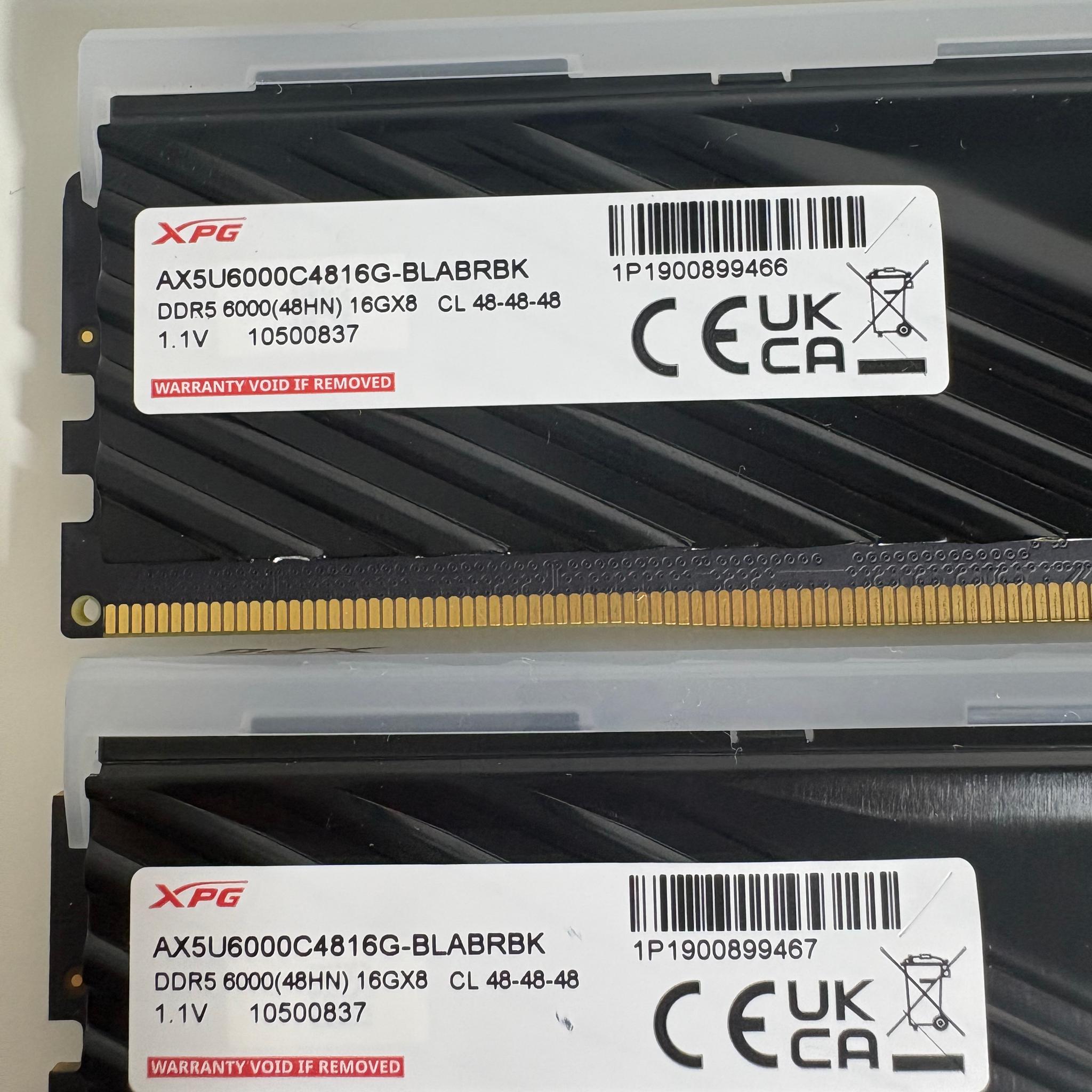 32GB DDR5 ADATA RGB DDR5 6000 MHz