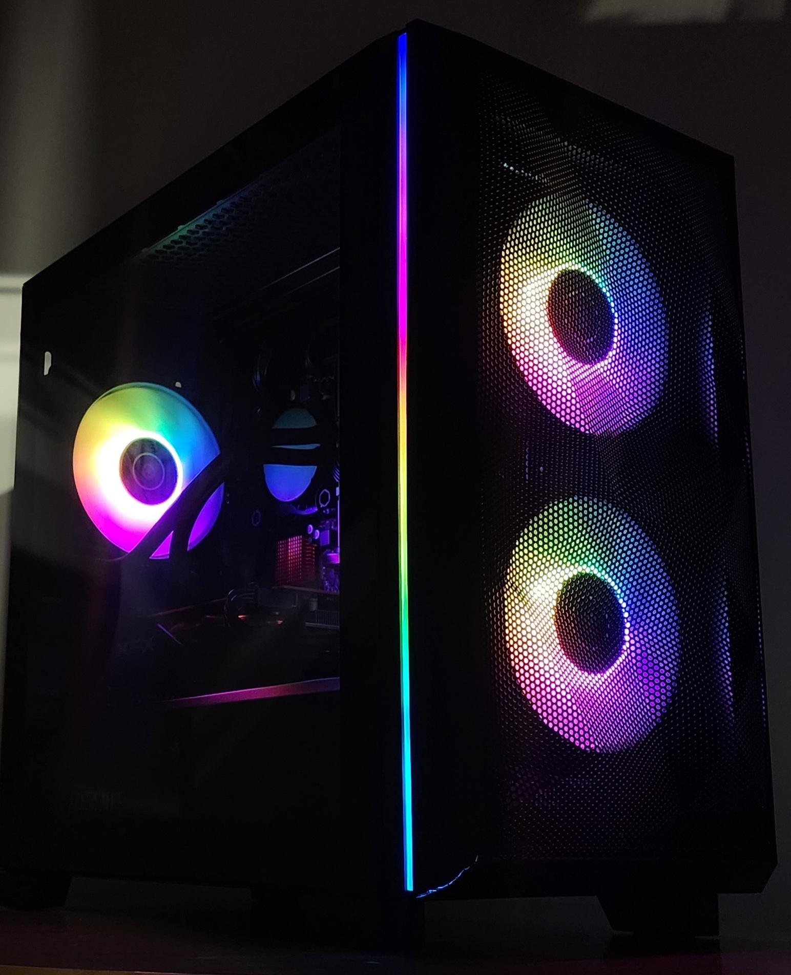 Gaming PC i5-7500 16GB RAM 240GB SSD + 1TB HDD RX 470 8GB Windows 11 Computer