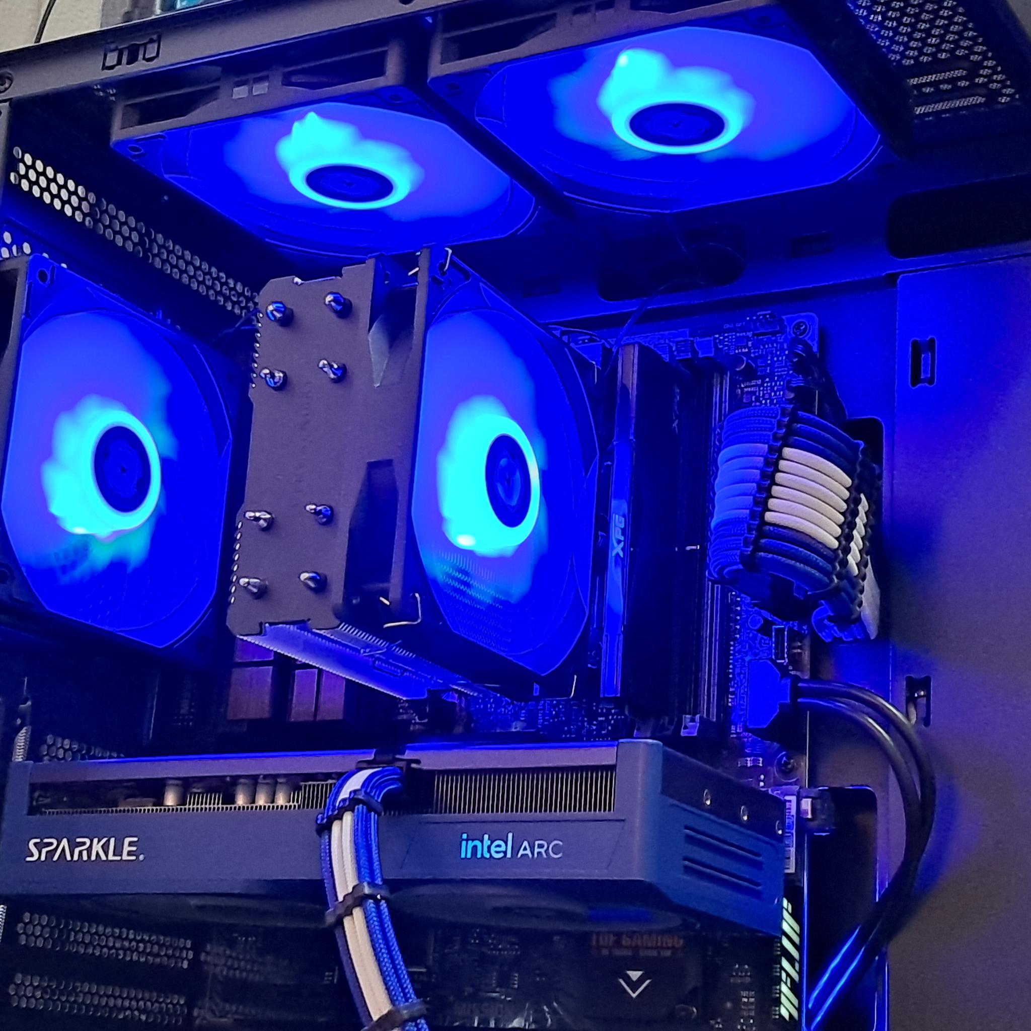 Custom Intel Gaming PC | 12th Gen i3 | Arc B570 10GB | 16GB DDR5 | 1.25 TB SSD | WiFi!