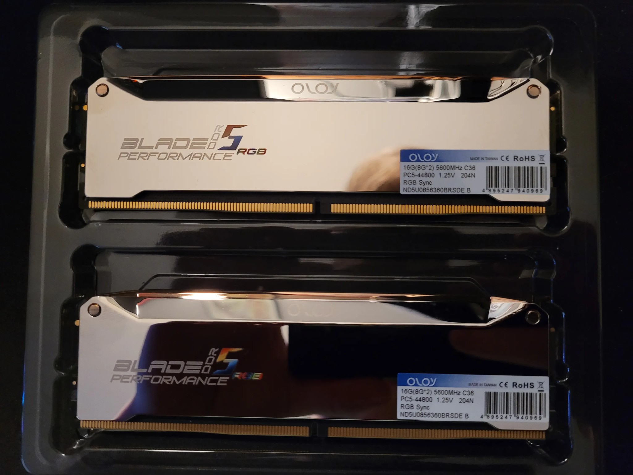 OLOy Blade RGB DDR5 16GB (2x8GB) 5600MHz