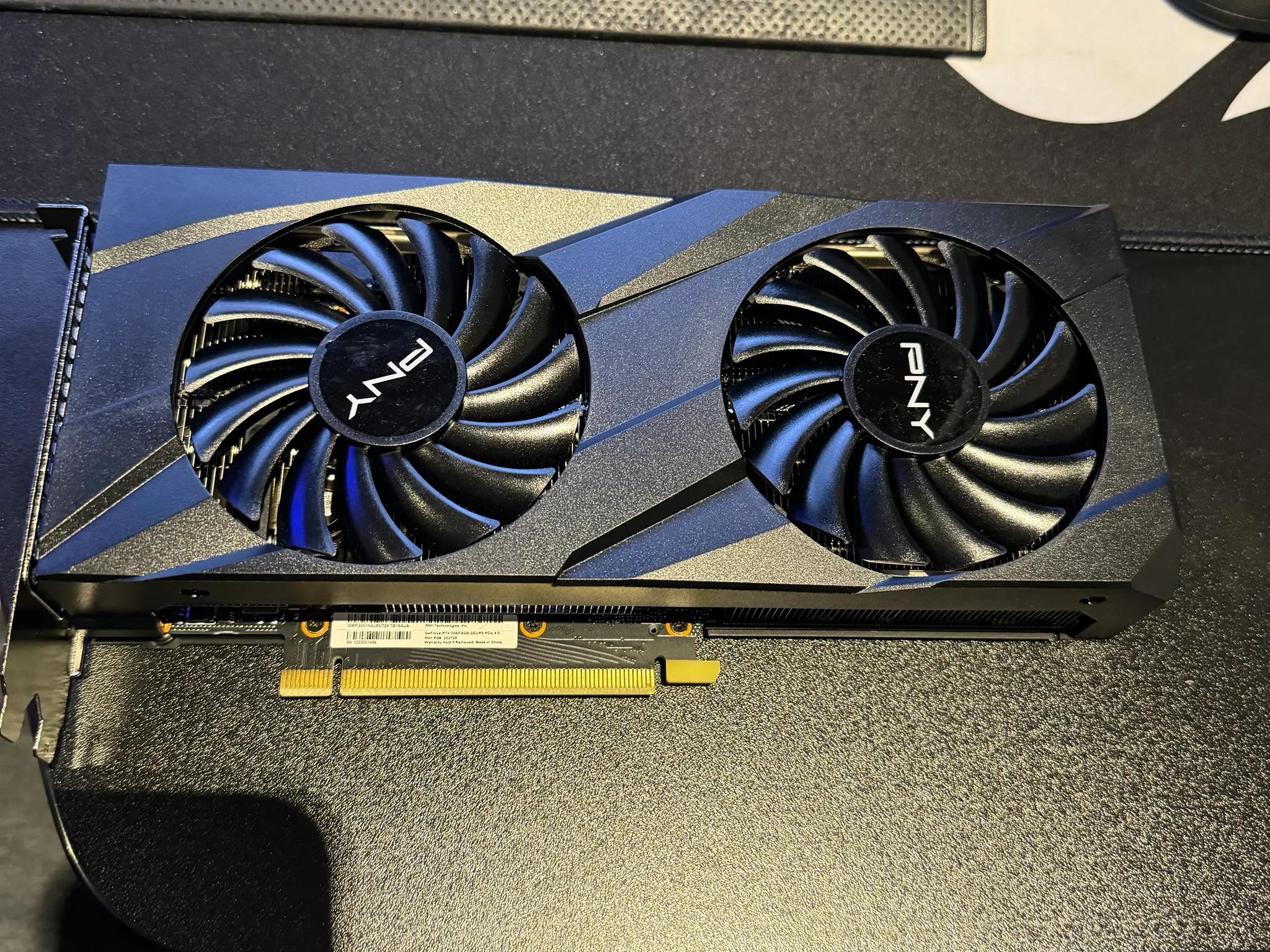 PNY GeForce RTX™ 3060 8GB Verto Dual Fan Graphics Card