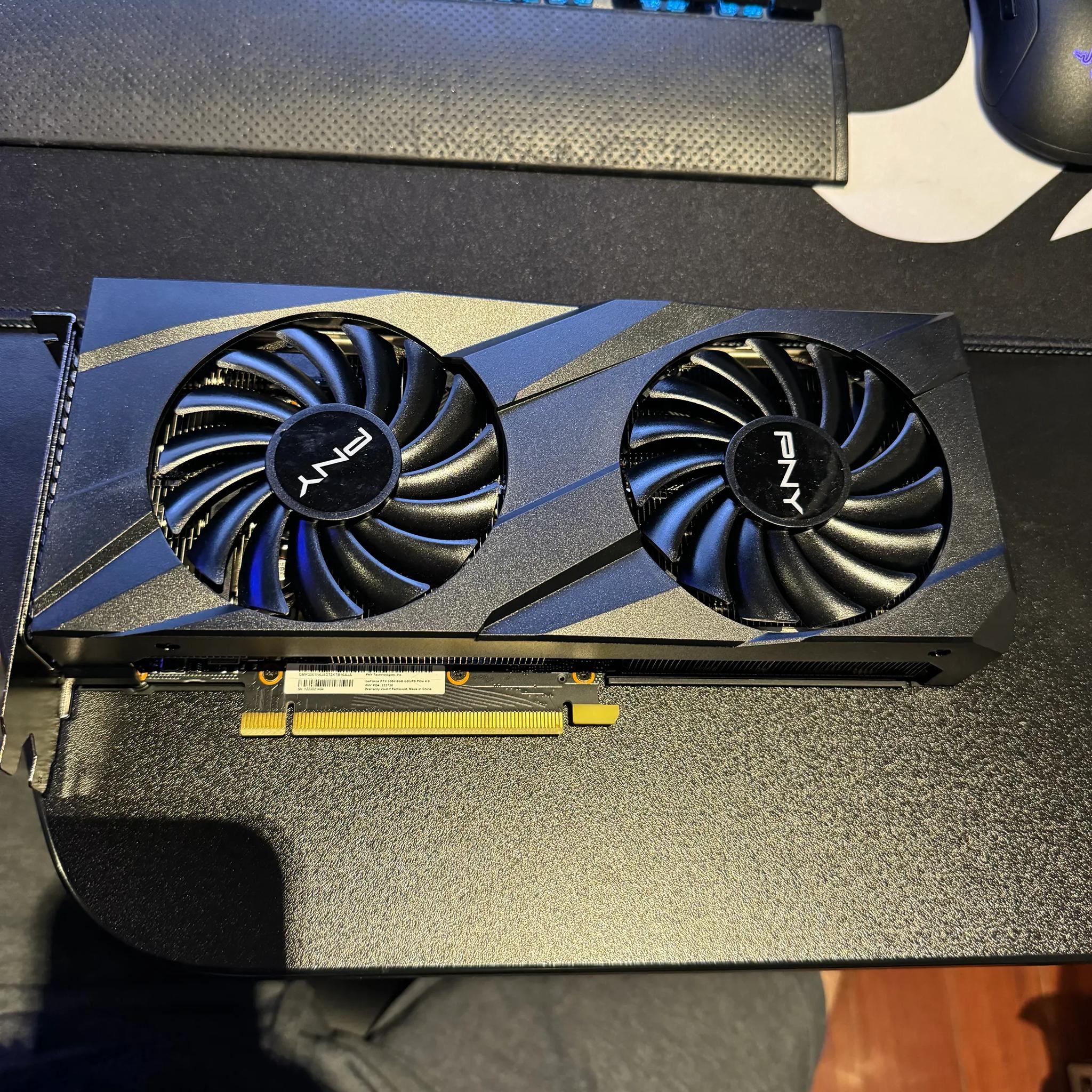 PNY GeForce RTX™ 3060 8GB Verto Dual Fan Graphics Card