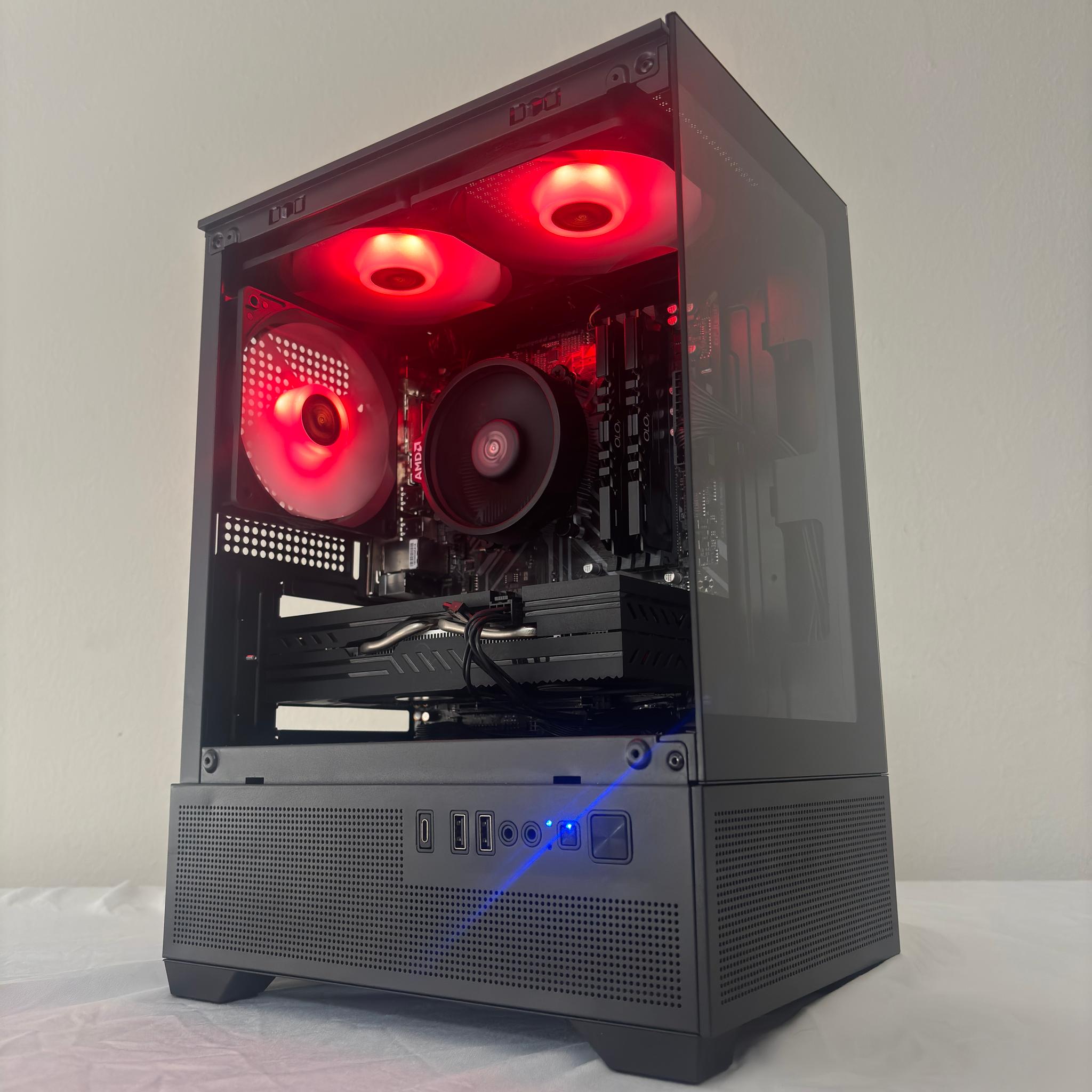 Ryzen 5 2600x + RX 580 Budget Gaming PC | 16GB RAM | WIFI | Win 11 Pro Activated | 500GB SSD