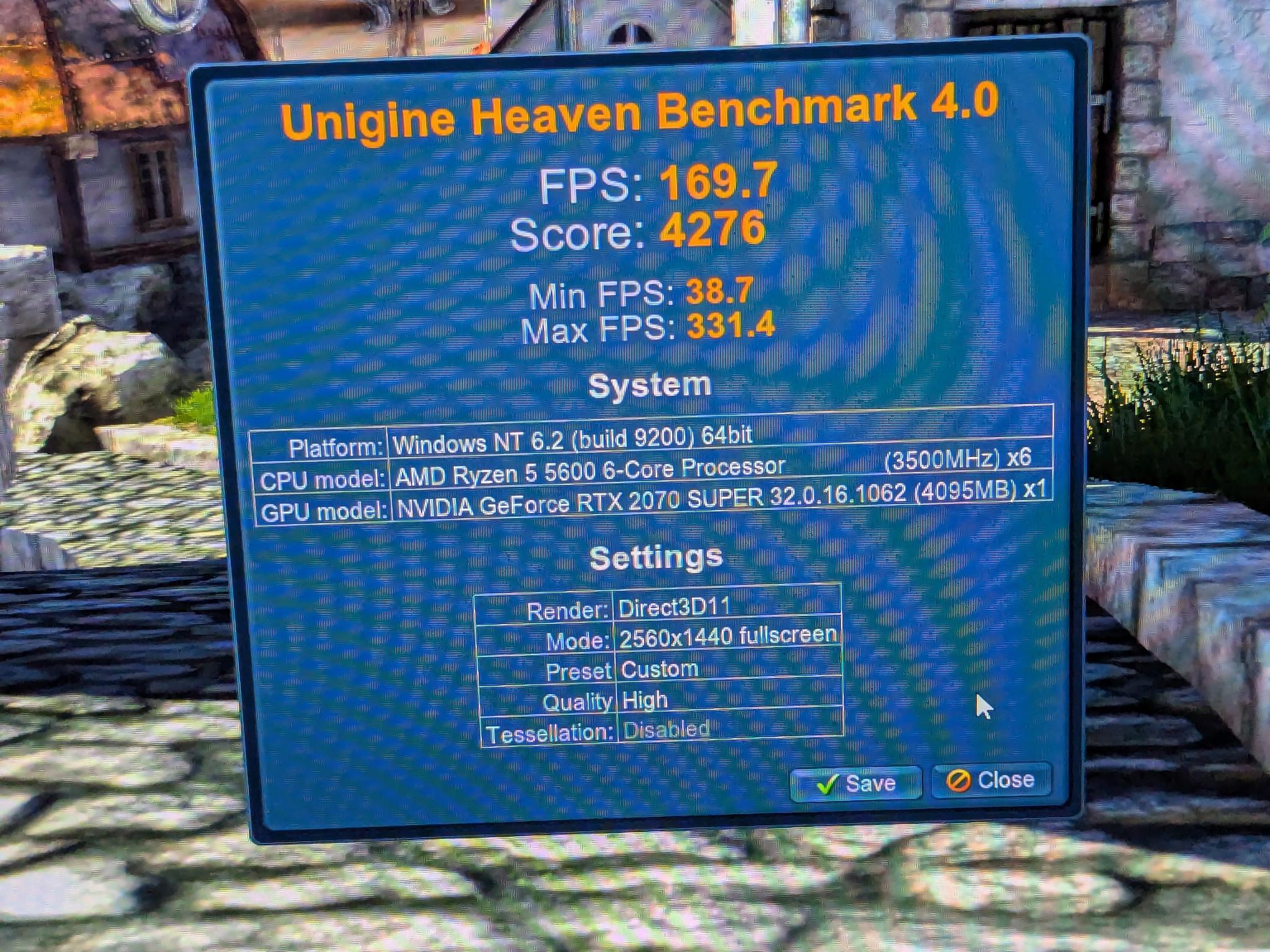 Gaming PC|AMD Ryzen 5 5600|EVGA GEFORCE RTX 2070 SUPER|1TB NVME SSD|16 GB DDR4 3200 |Windows 11 Home