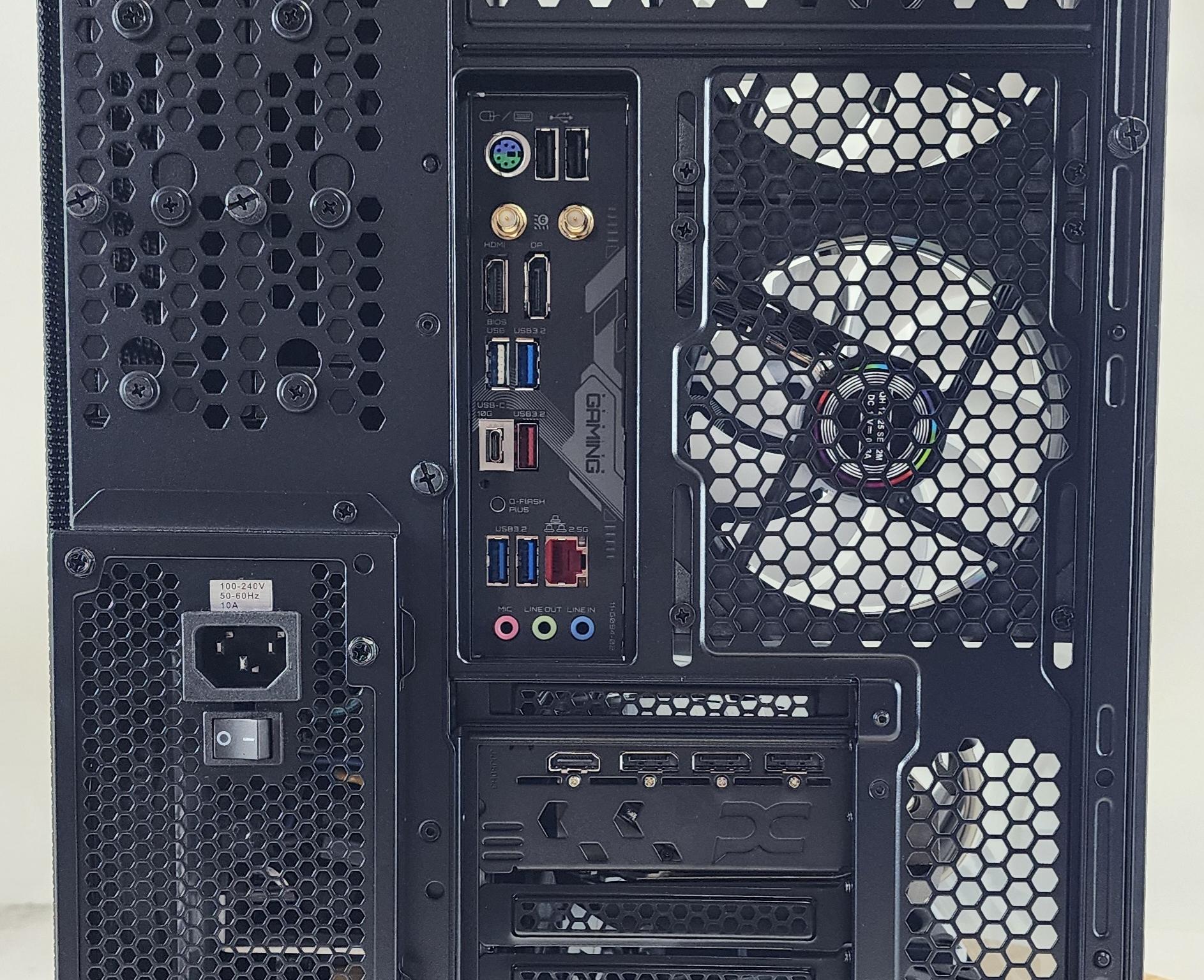 Gaming PC Ryzen 7 9700X 32GB RAM 2TB SSD RX 9070 XT 16GB Windows 11 Computer